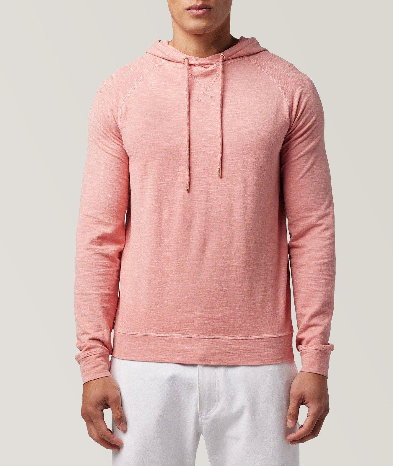 Slub Cotton Hooded Sweater image 0