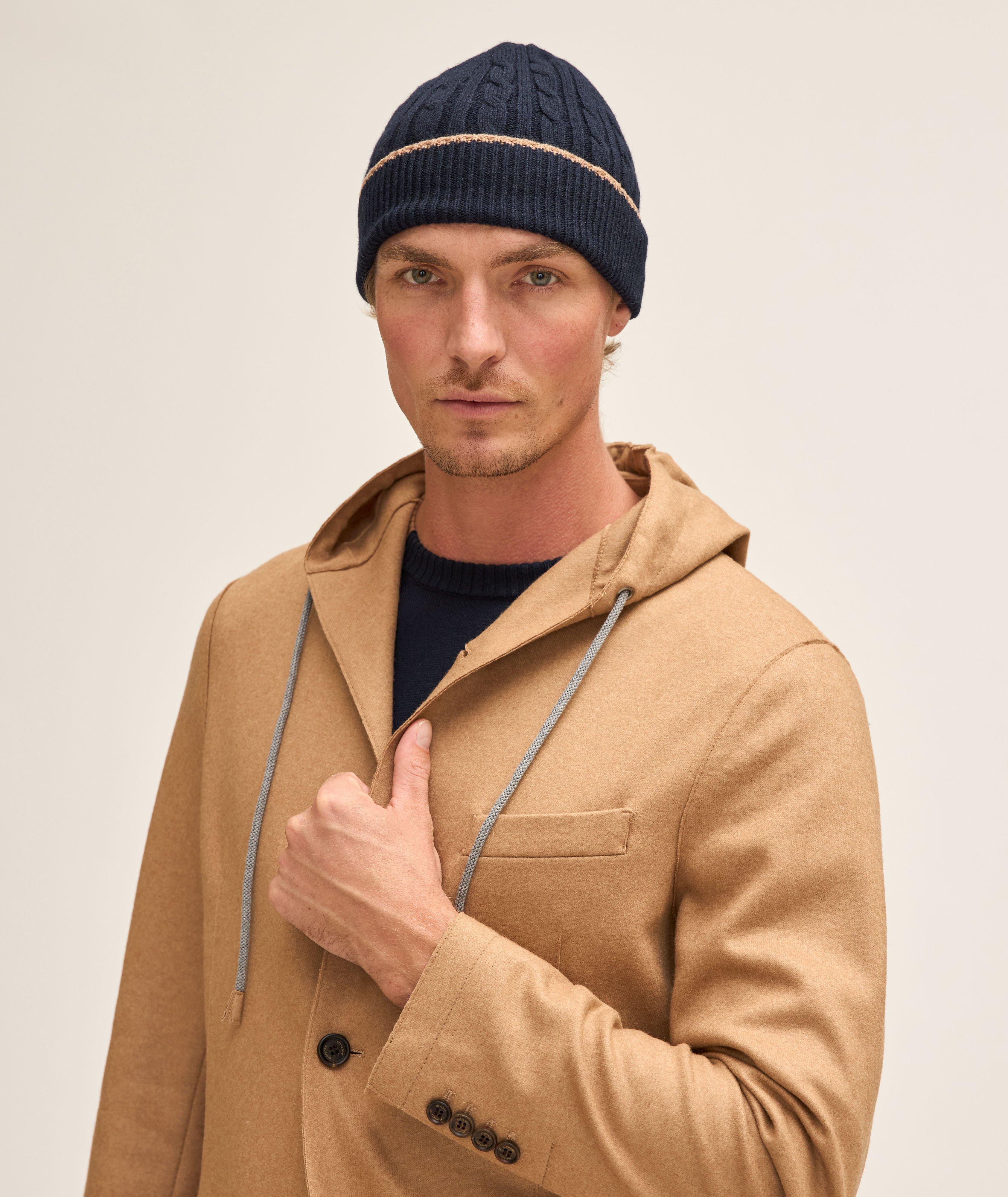 Wool-Blend Hooded Sport Jacket image 4
