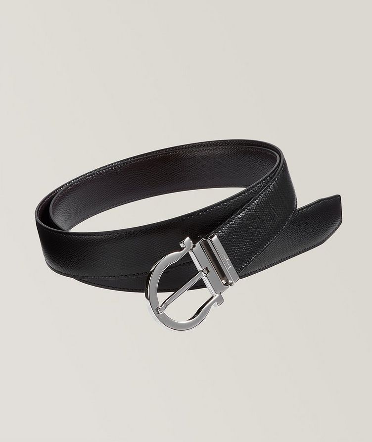 Adjustable Saddle Gancio Leather Belt image 0