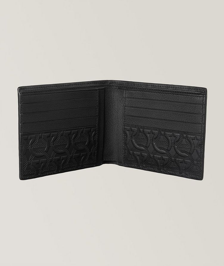 Gancini Embossed Leather Bifold Wallet image 1