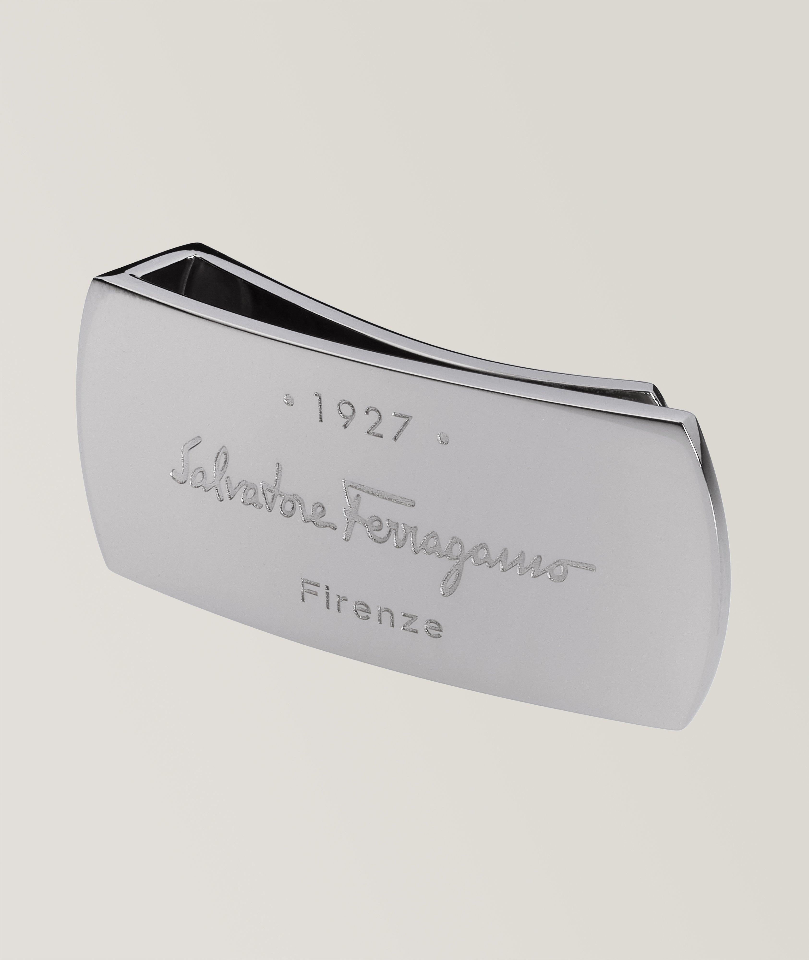 Pince à Billets Personnalisée En Acier Inoxydable - Gravure Laser Nom/initiale, Cadeau Pour Papa, Mari, Témoin