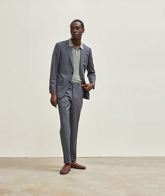 Harold Solid Wool Professional Suit