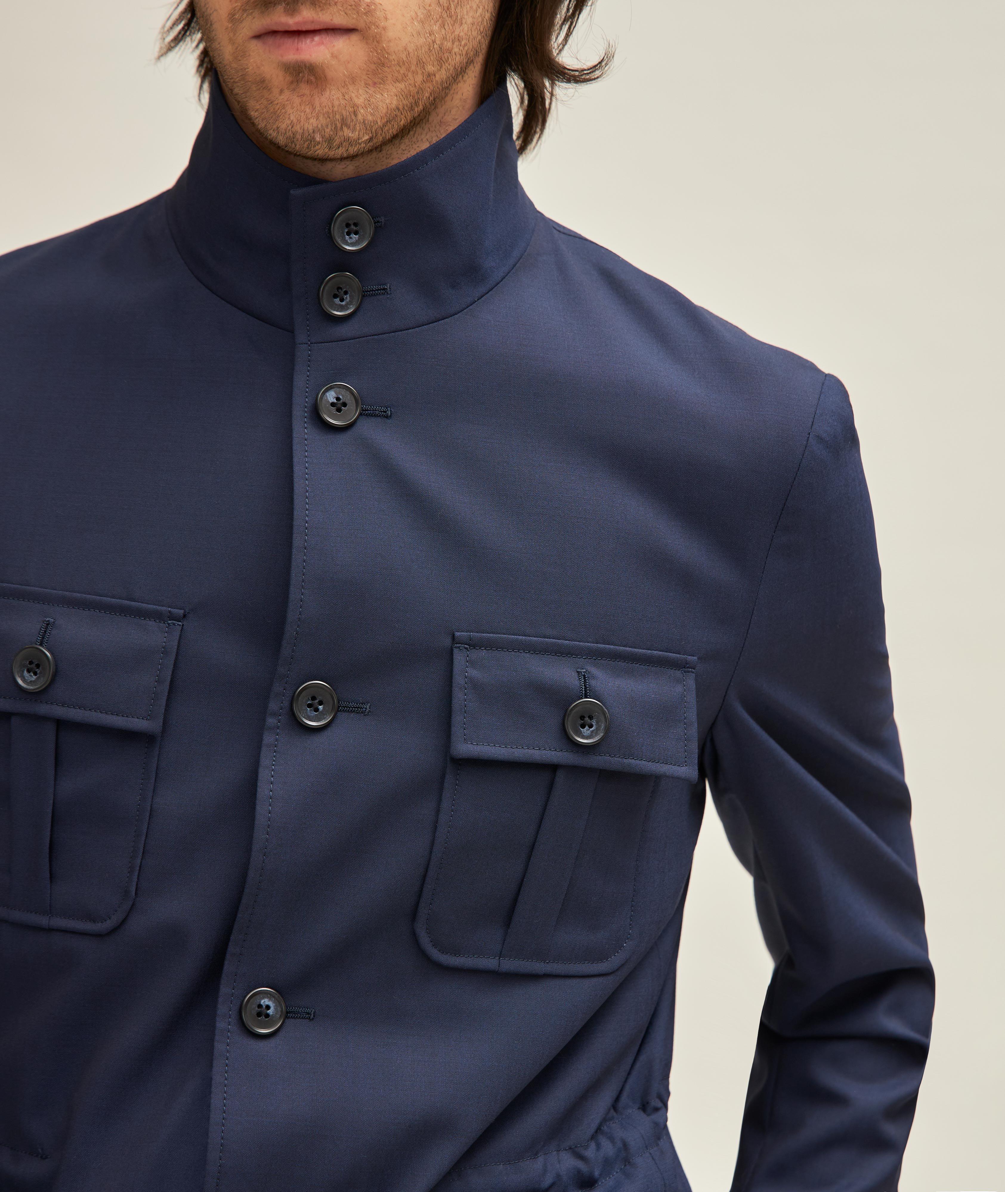Blouson utilitaire en laine image 5
