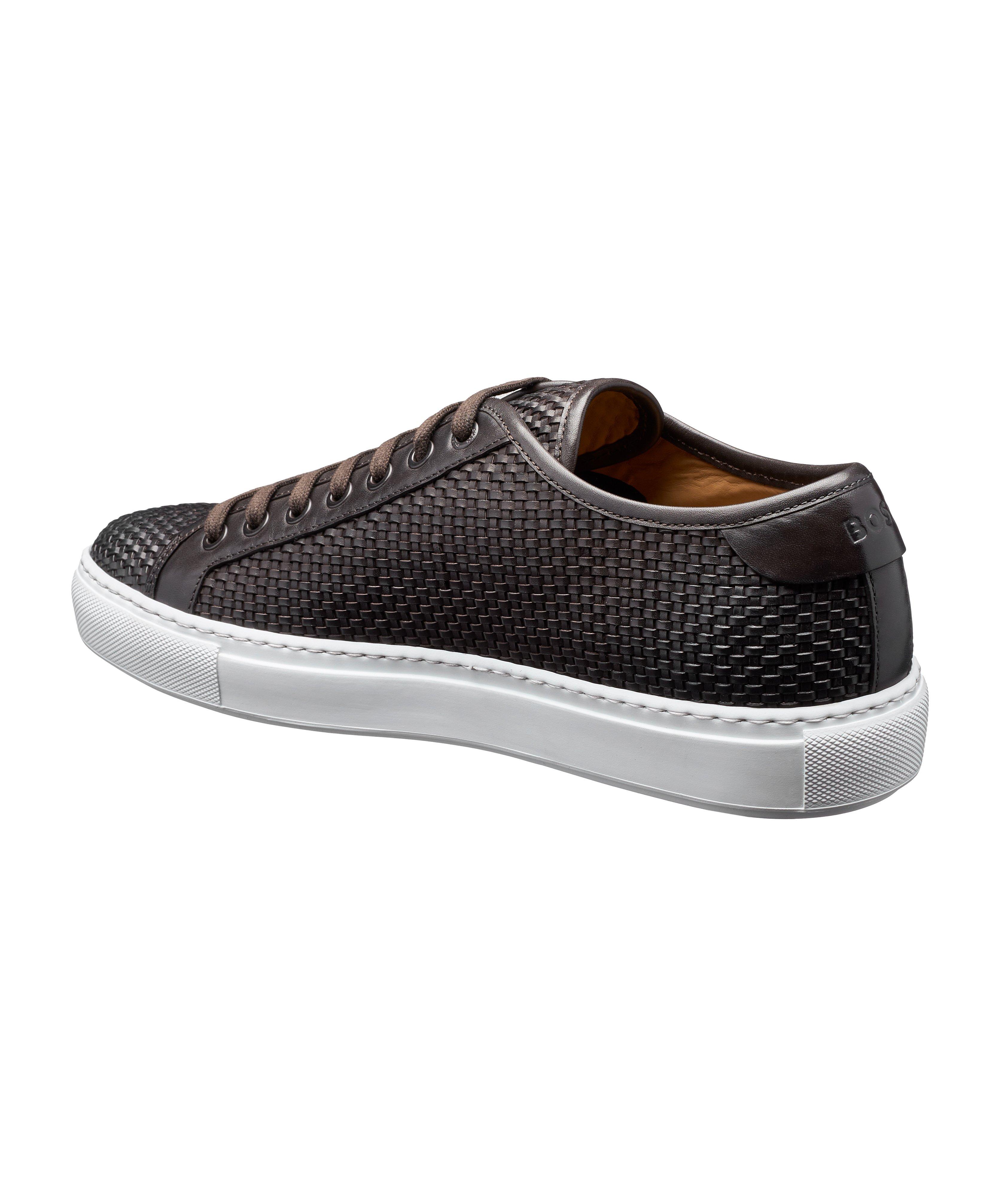 Mirage Woven Leather Sneakers image 1