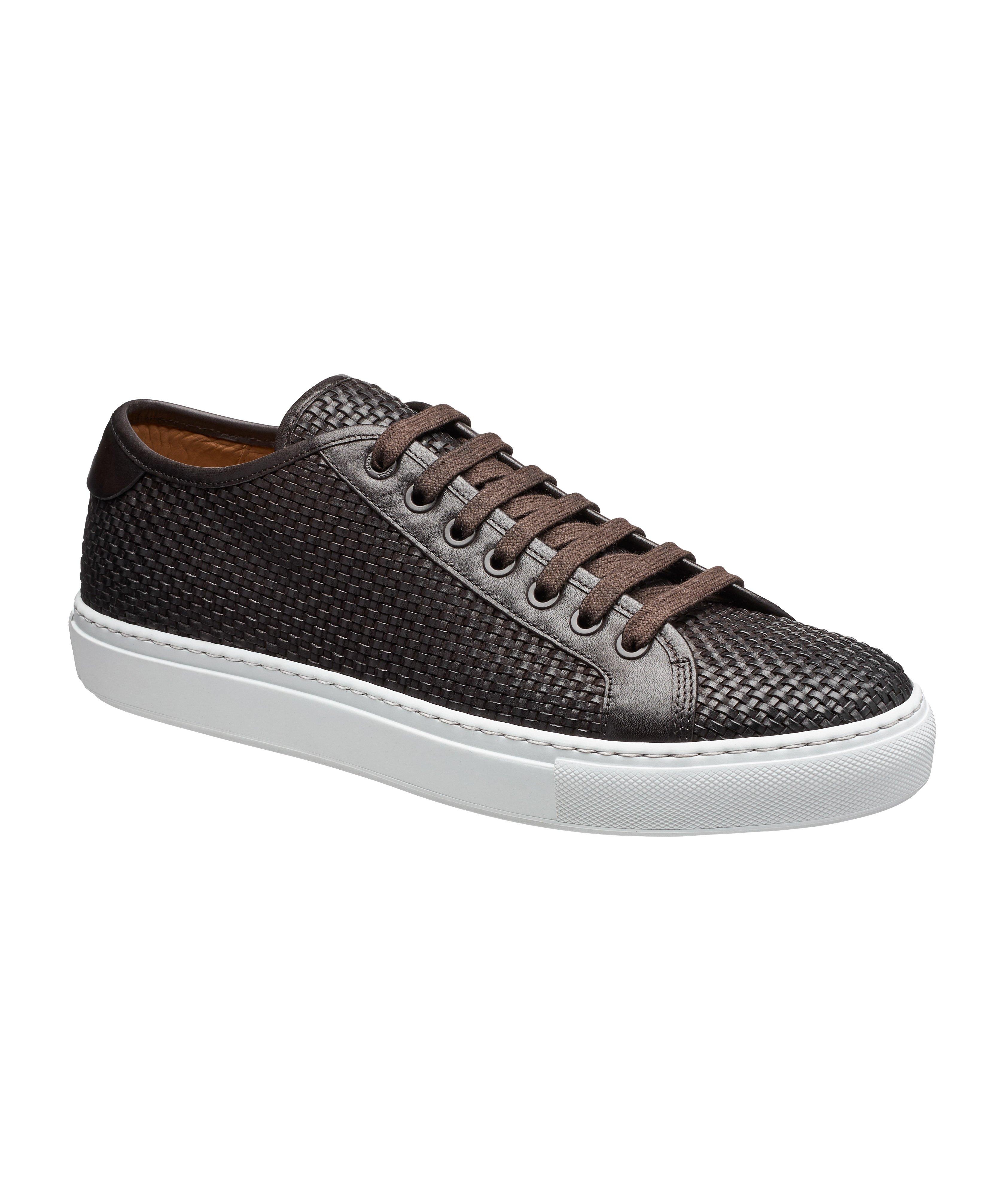 Mirage Woven Leather Sneakers image 0