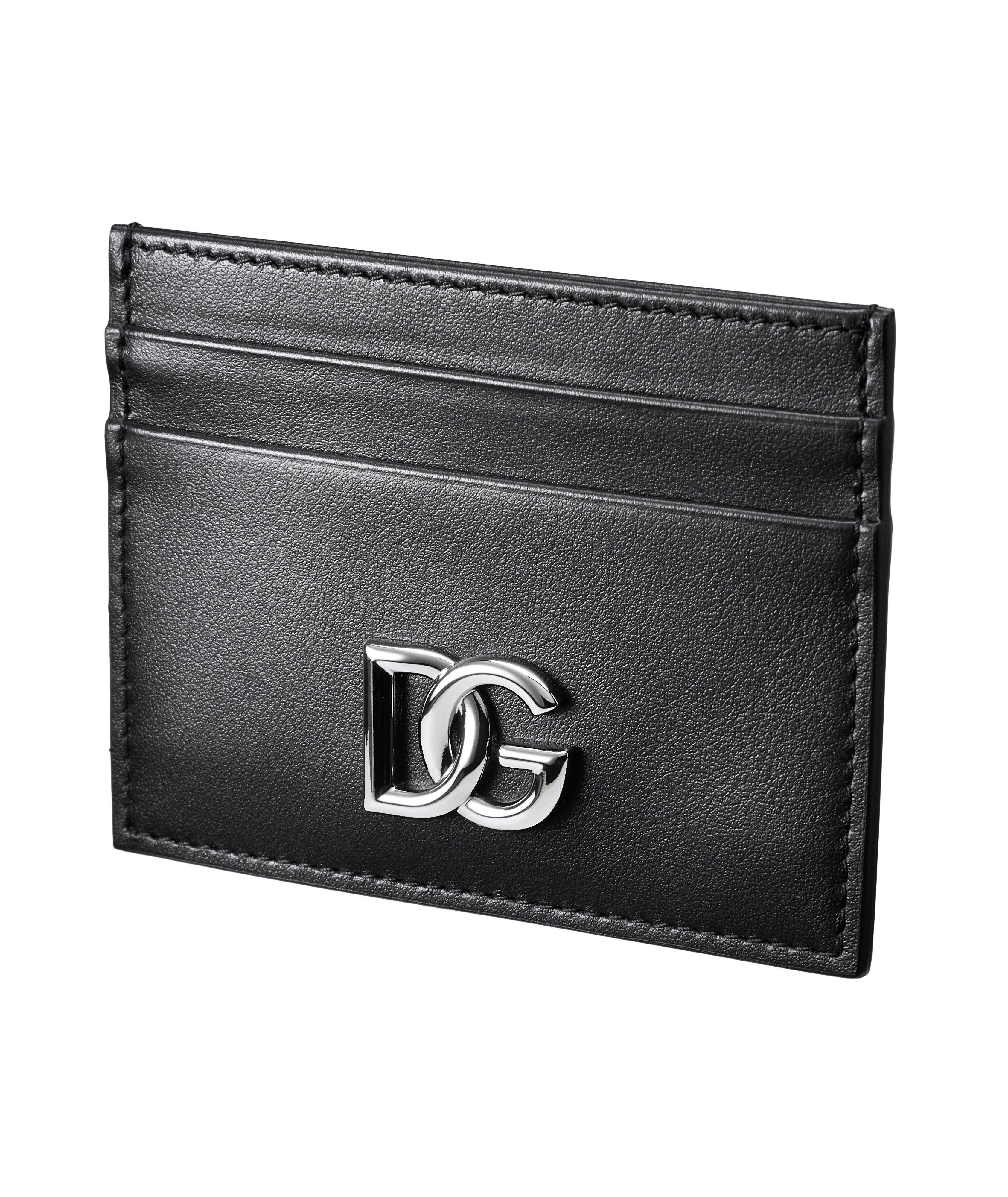 Porte-carte en cuir avec logo image 0