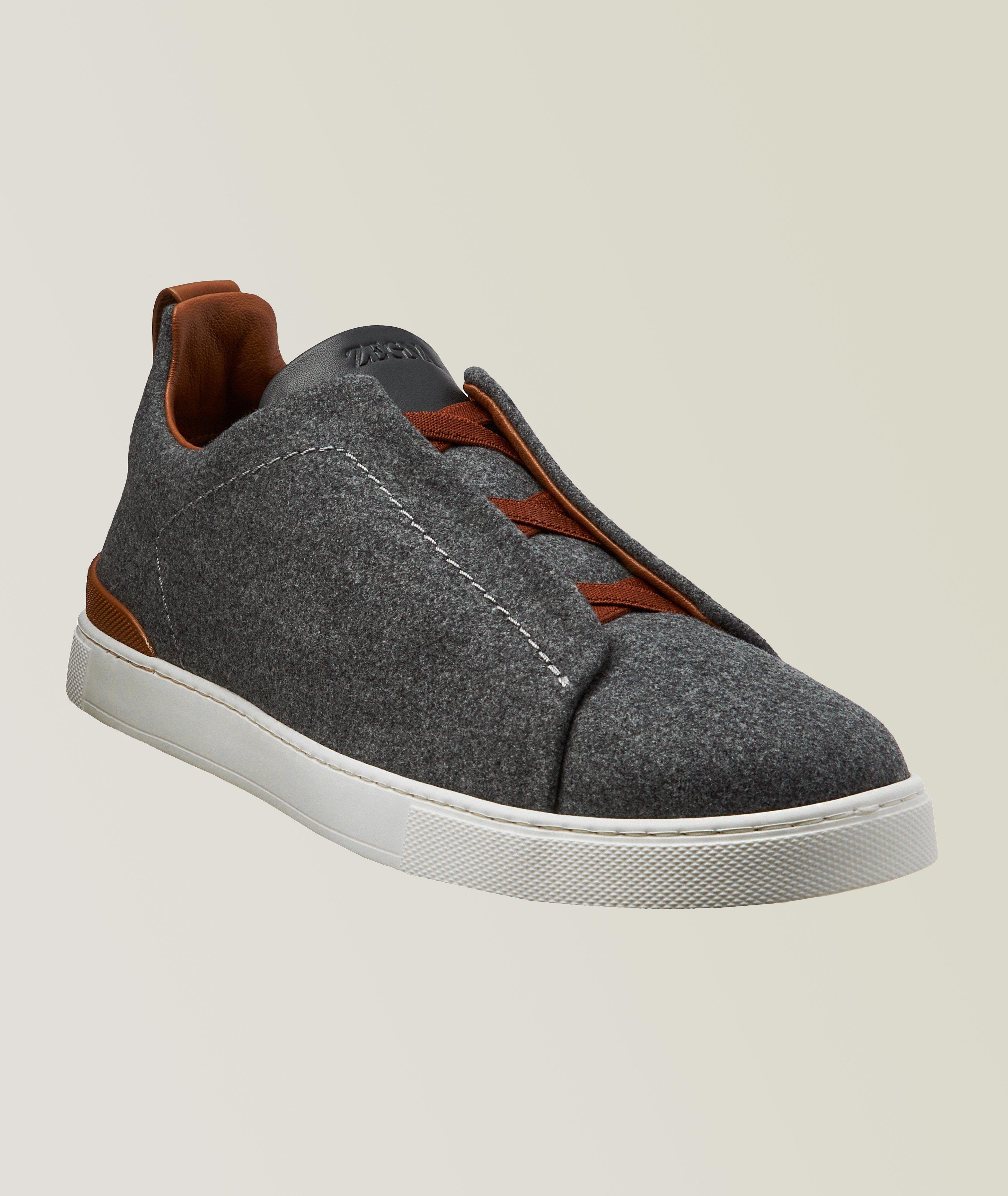 Triple Stitch Wool Sneakers image 0