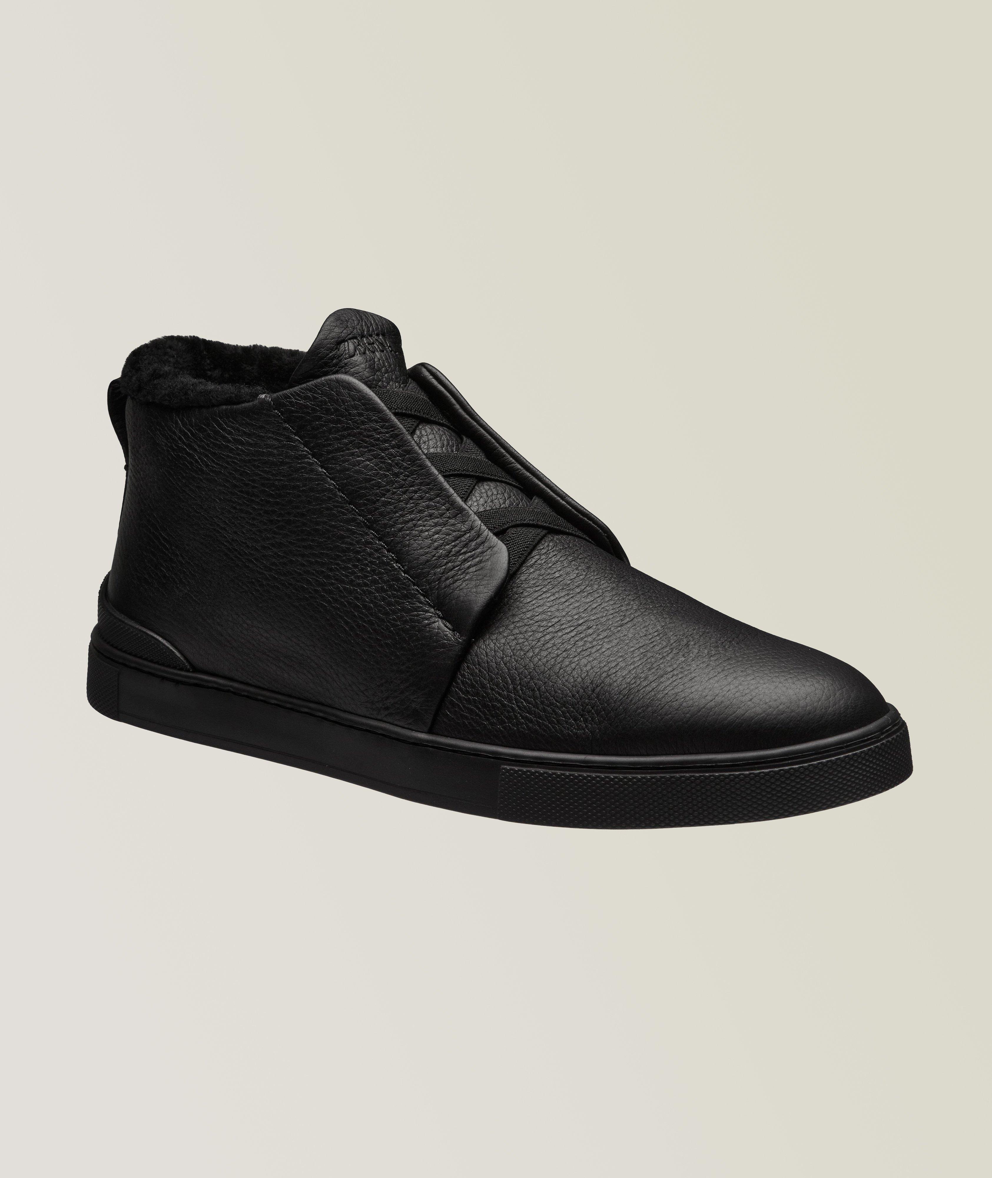 Deerskin Mid-Top Sneakers image 0