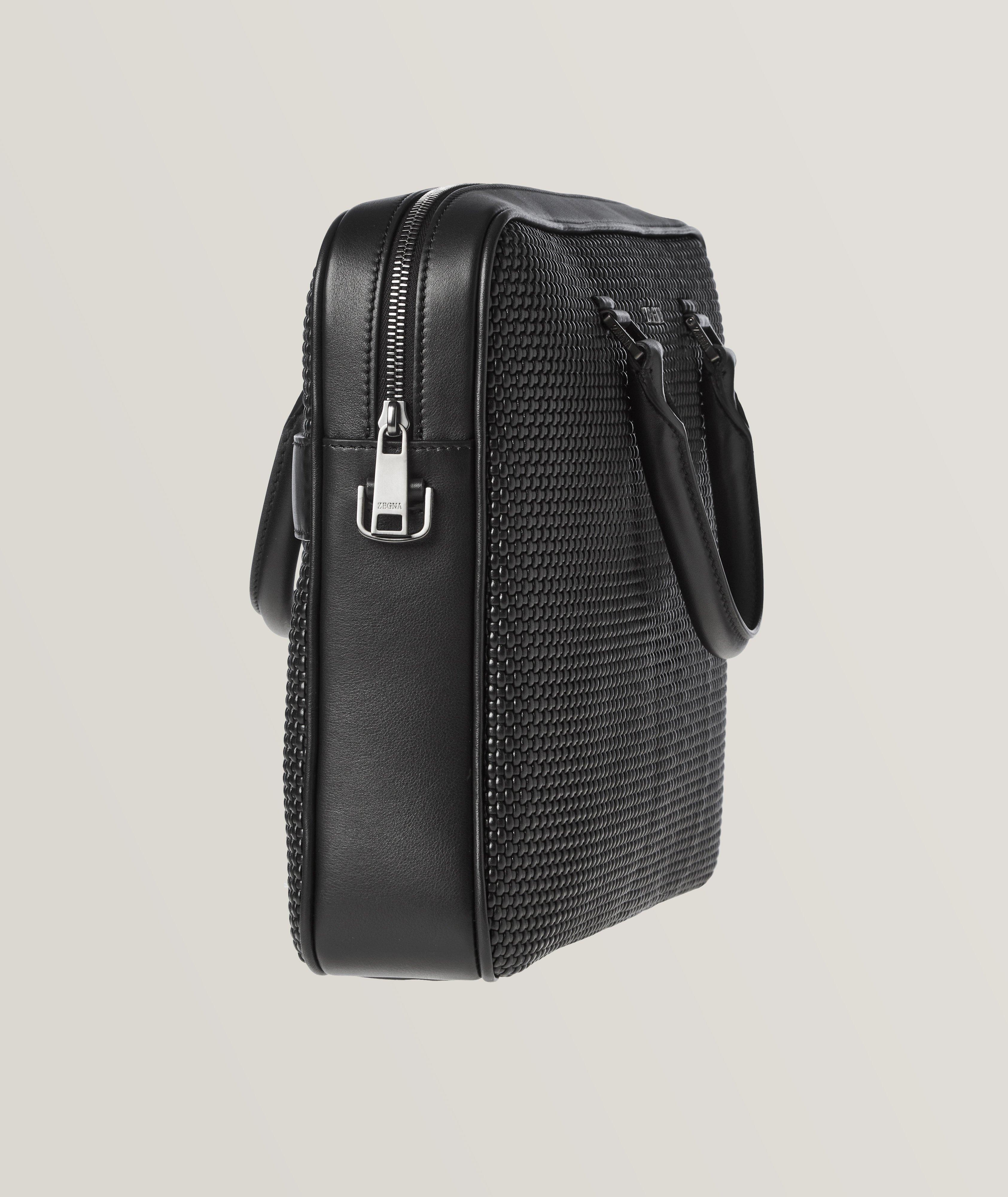 Sac professionnel en cuir de veau texturé image 1