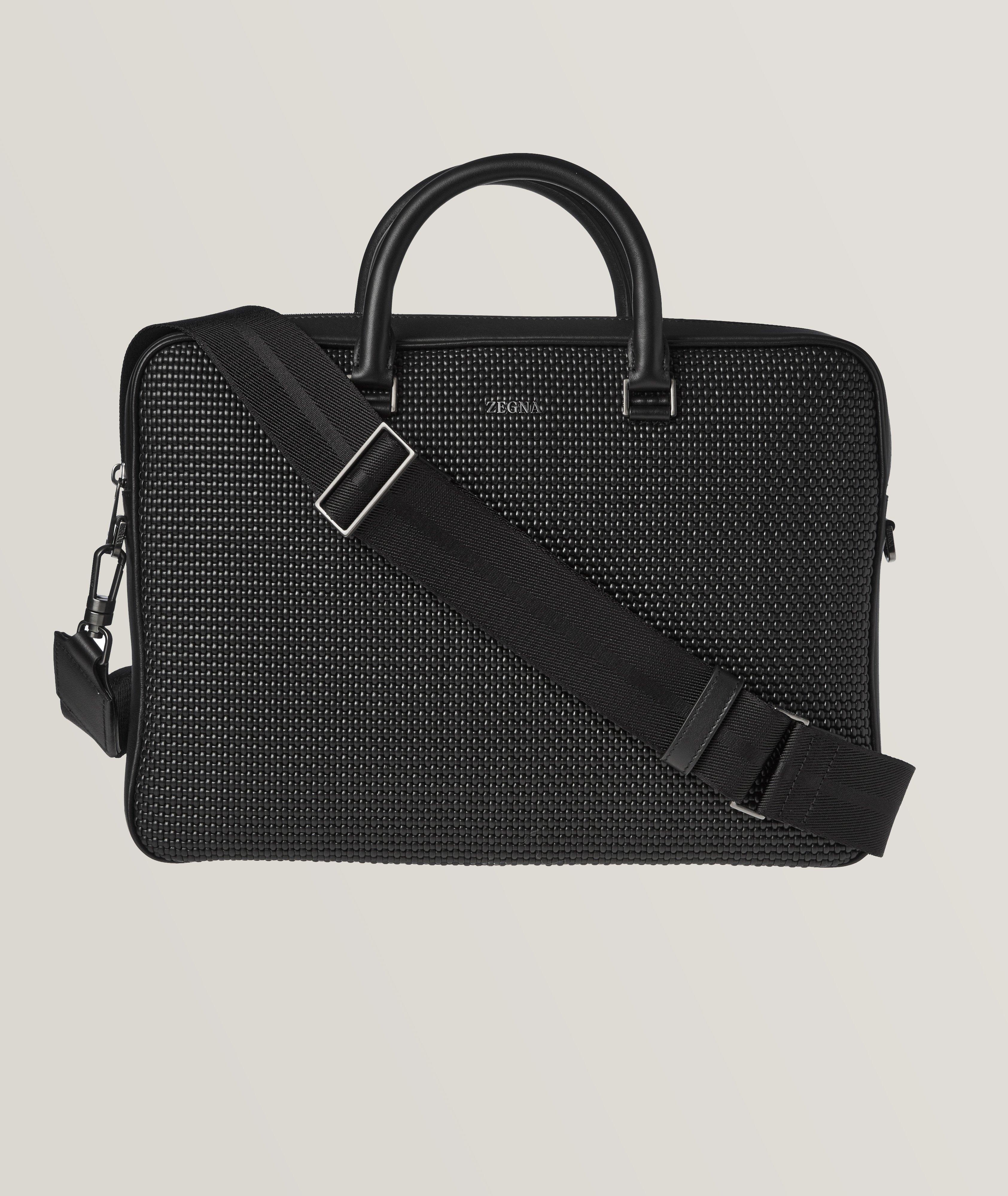 Sac professionnel en cuir de veau texturé image 0