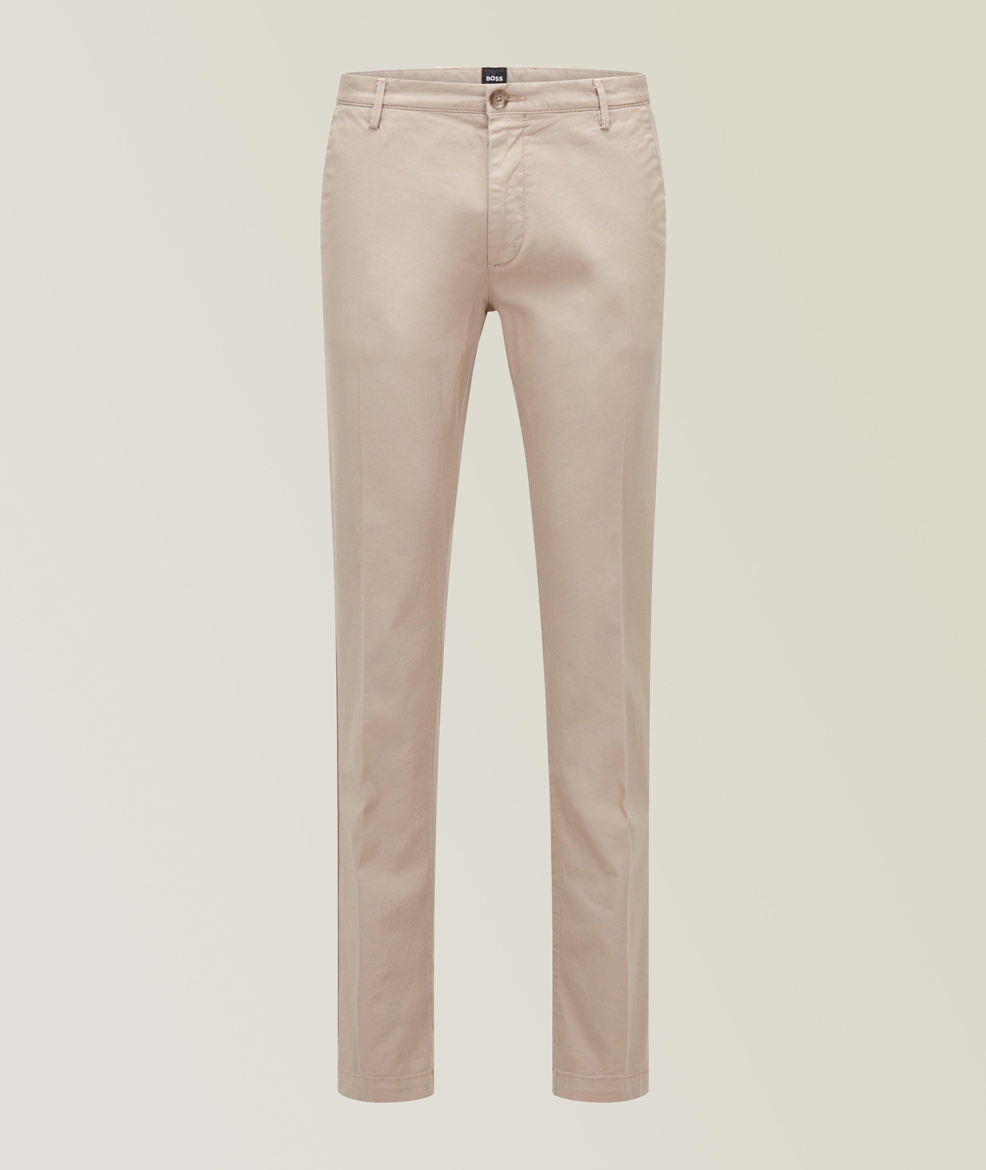 BOSS Slim Fit Cotton Gabardine Chino Pants, Pants