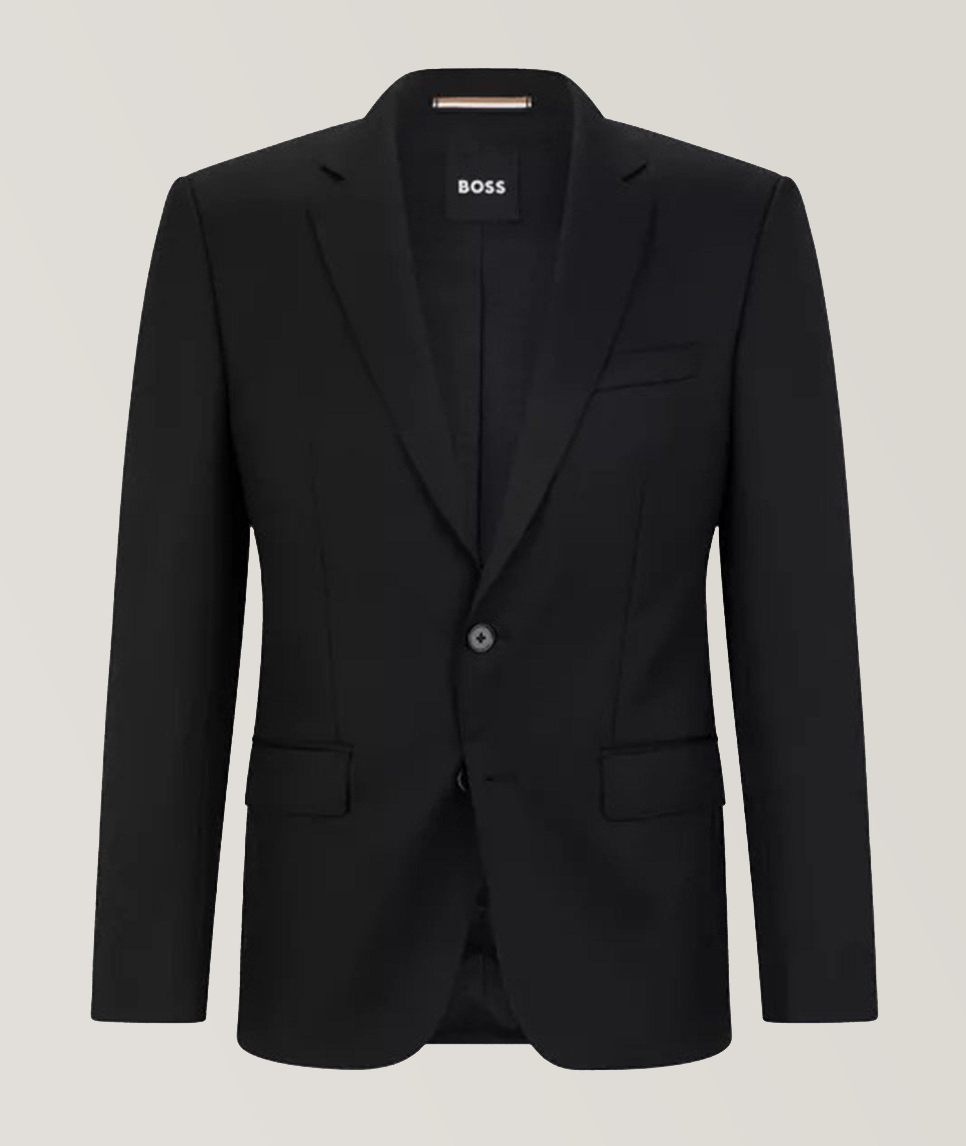 Virgin Wool Serge Suit Jacket image 0