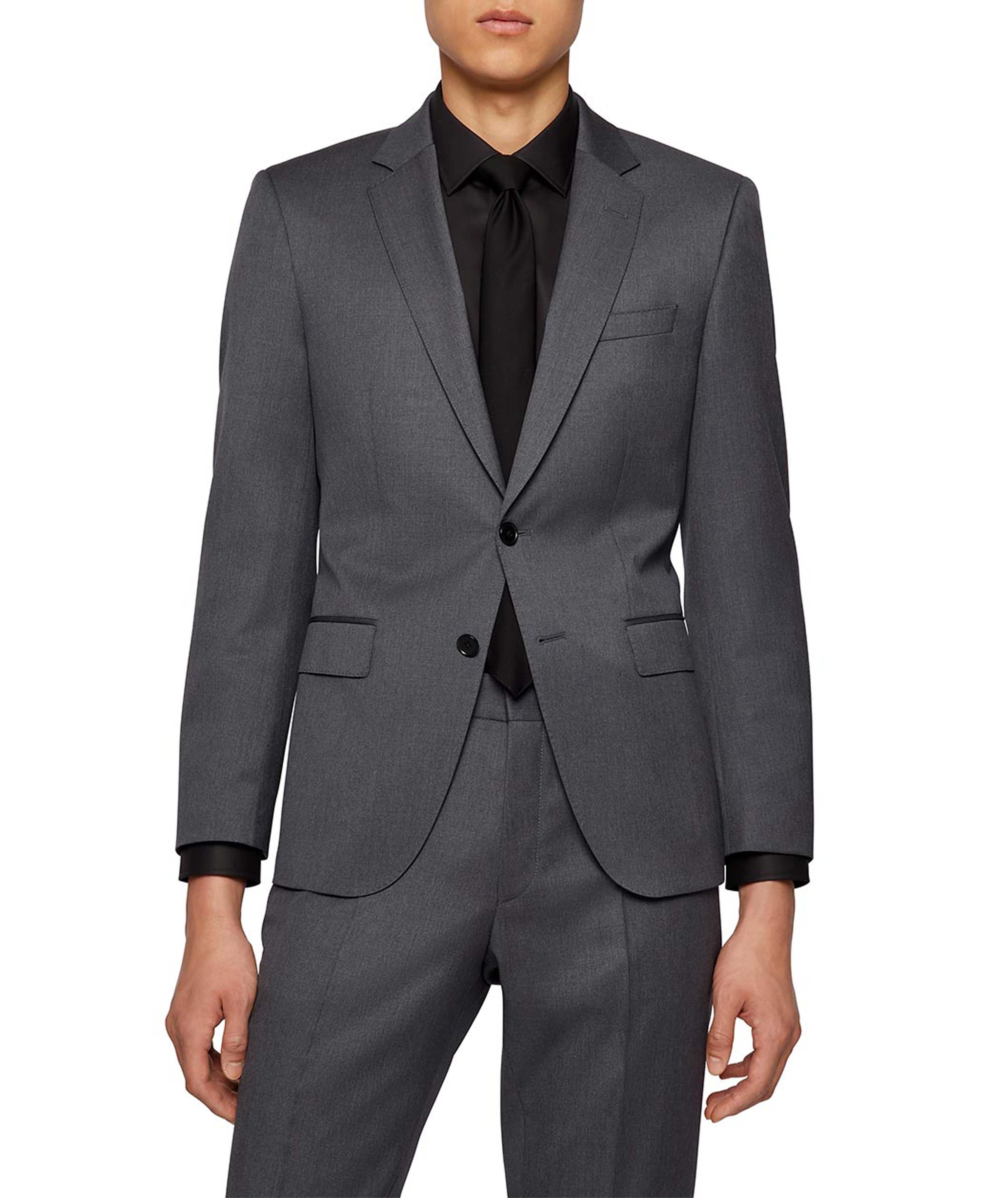 Virgin Wool Serge Suit Jacket