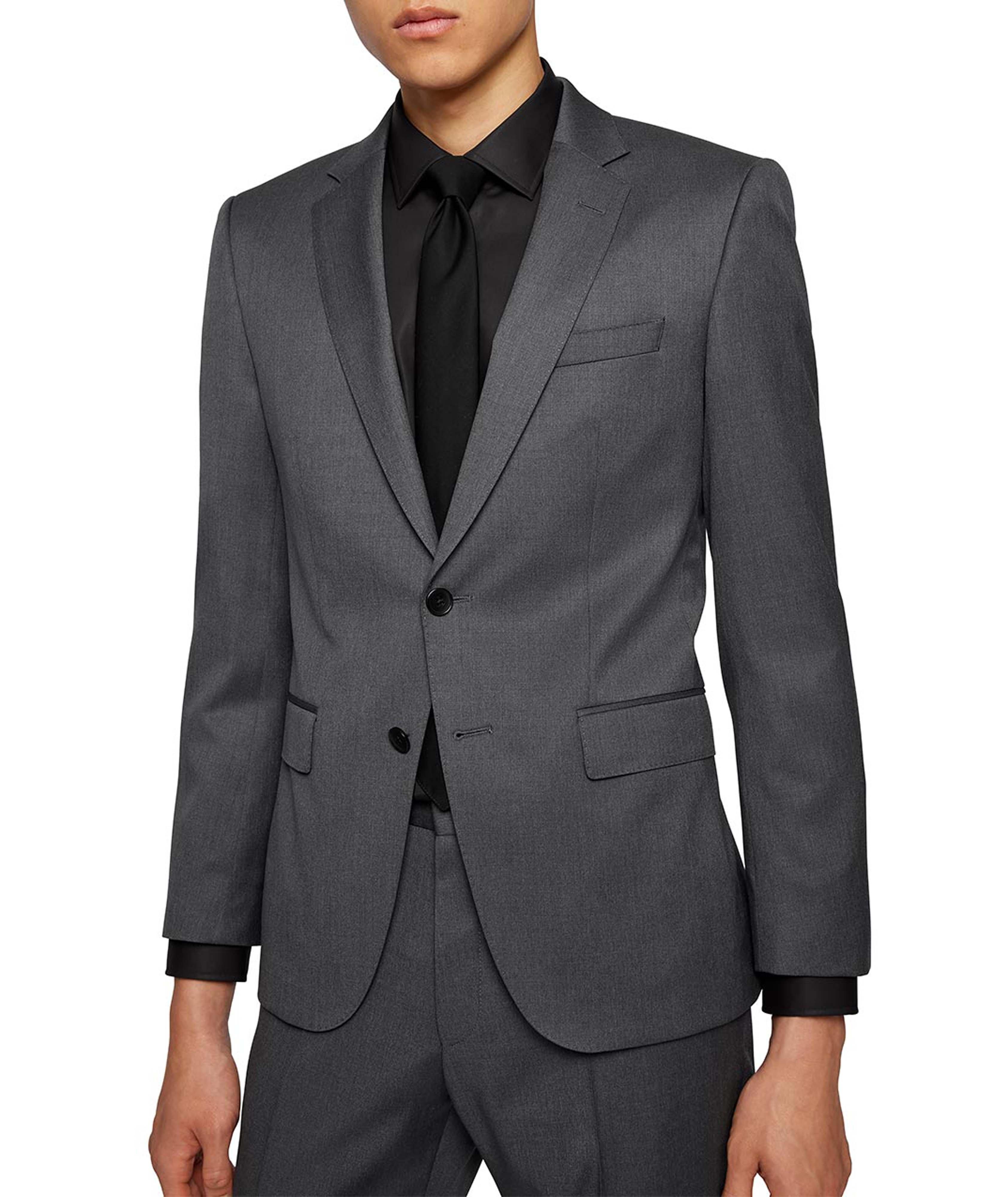 Virgin Wool Serge Suit Jacket image 4