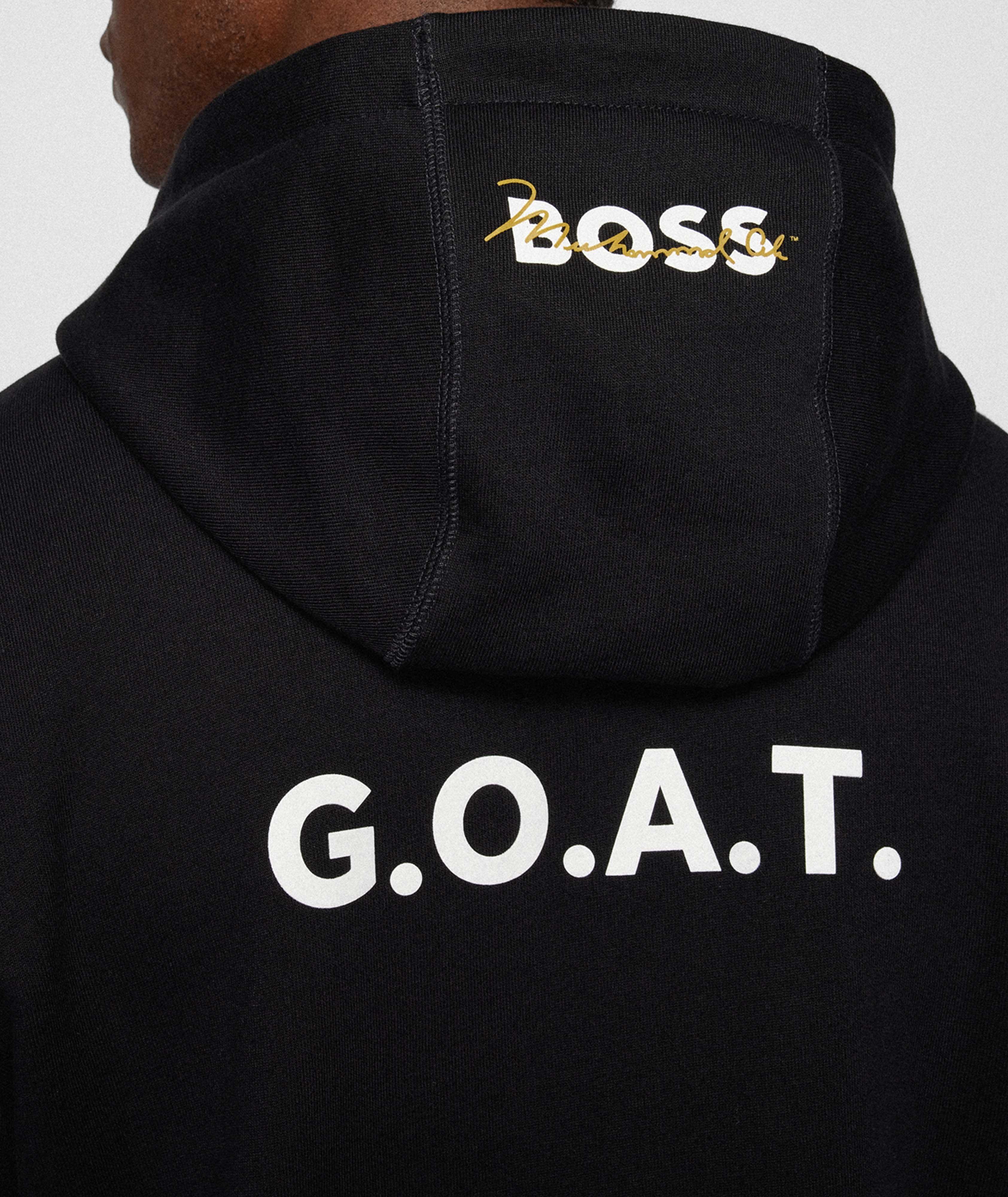 BOSS X Ali Cotton Hoodie image 3