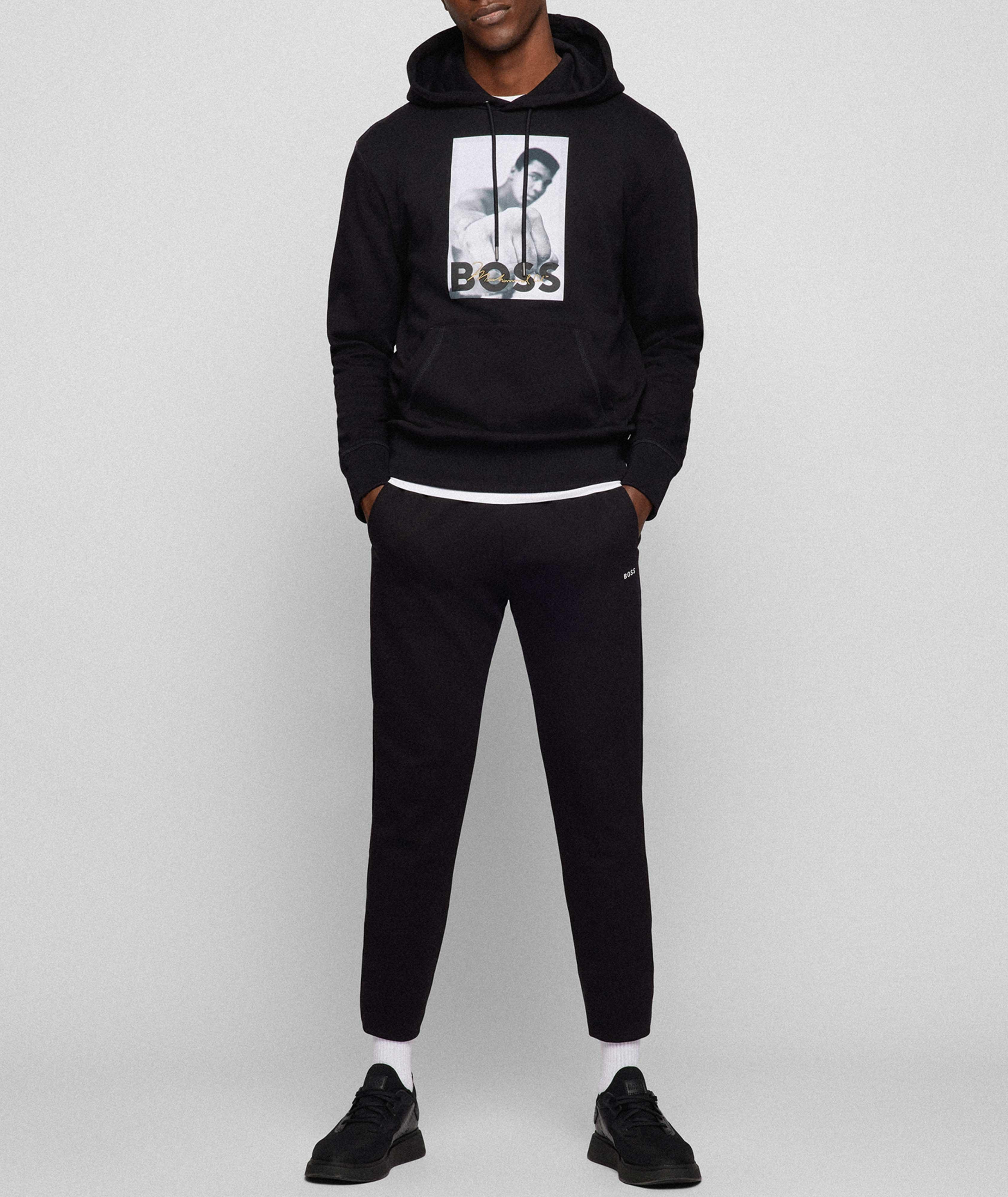 BOSS X Ali Cotton Hoodie image 4