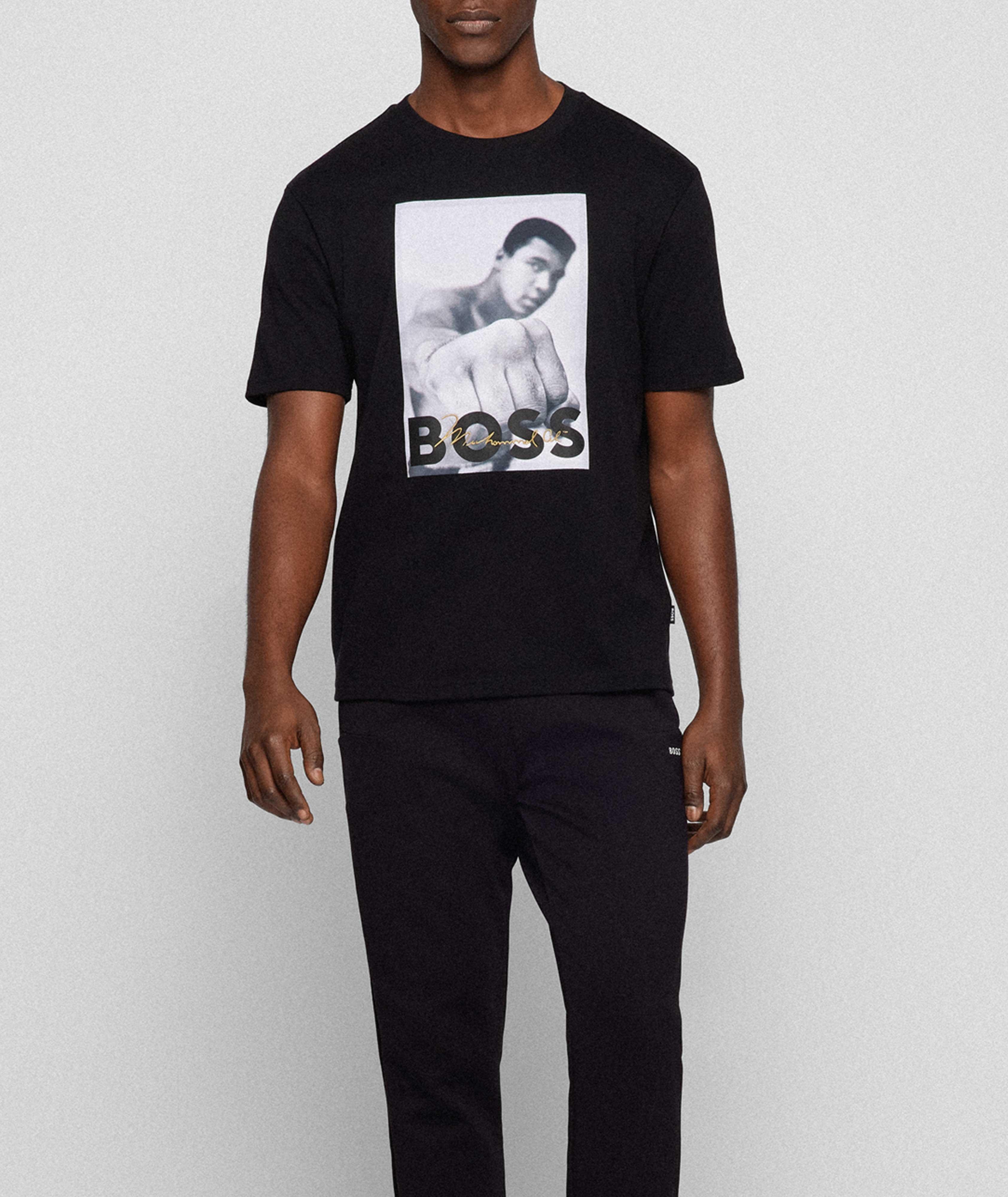 BOSS X Ali Cotton T-Shirt image 4