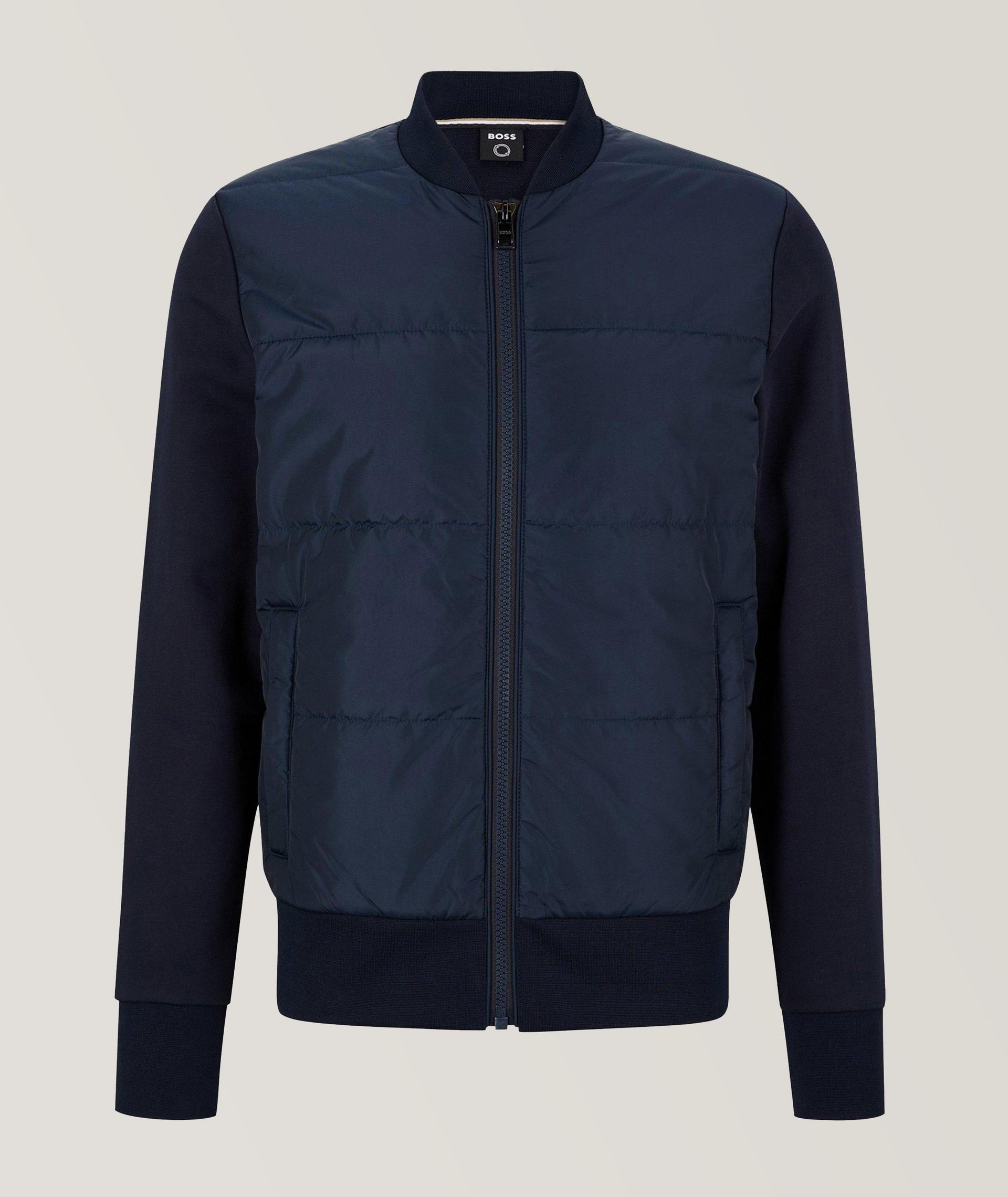 Full-Zip Organic Cotton Knitted Jacket  image 0