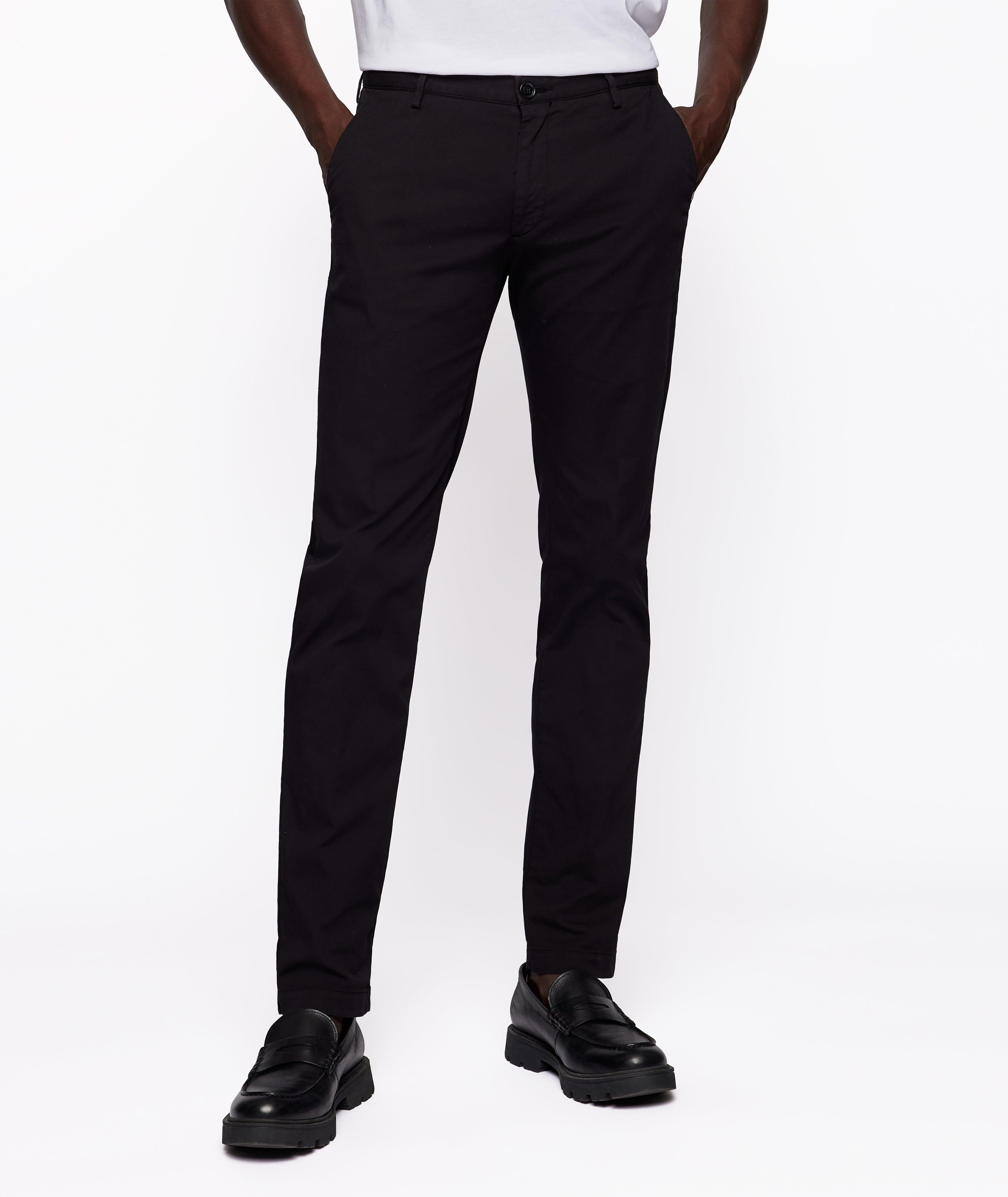 Slim Fit Cotton Gabardine Chino Pants image 1