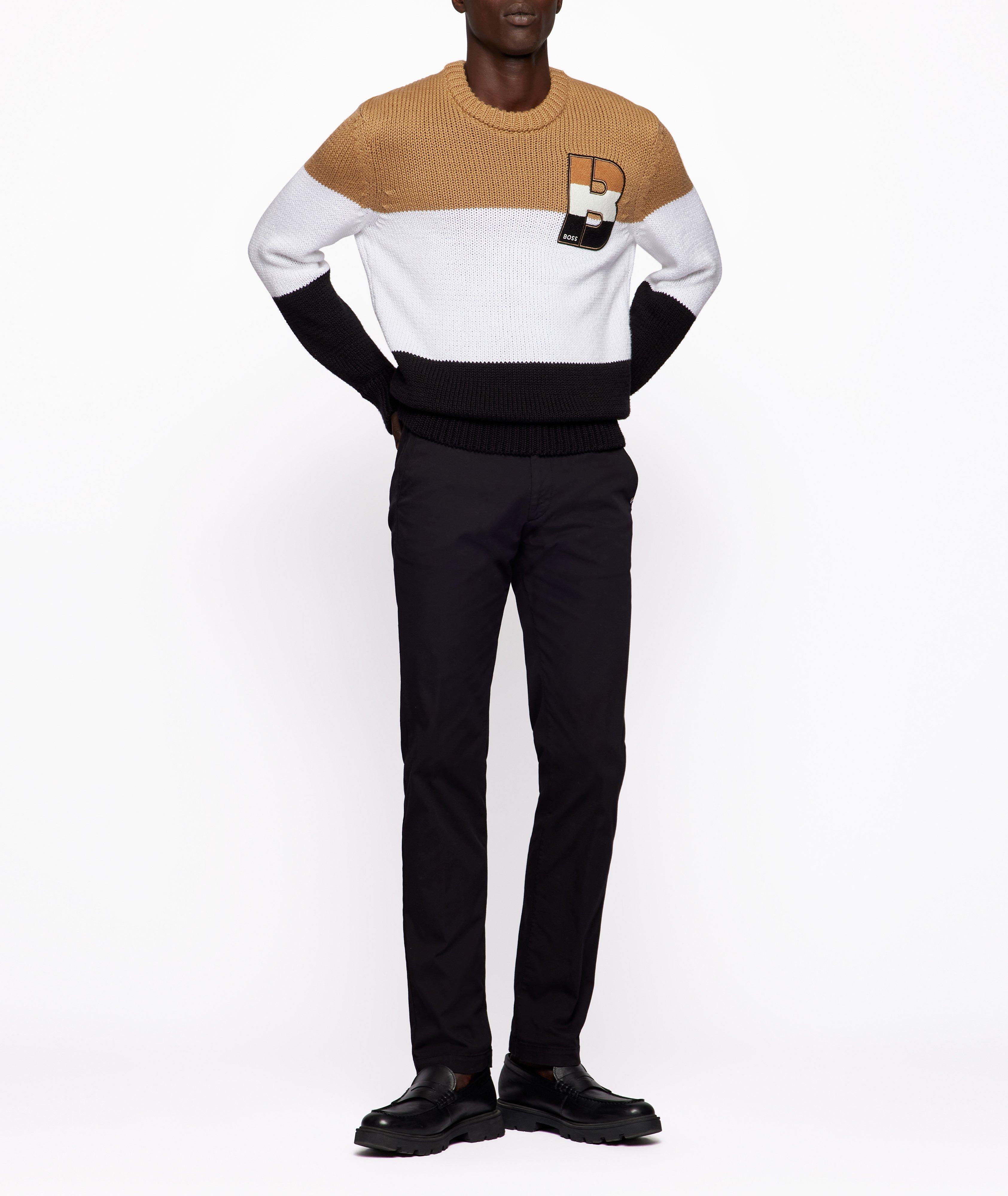 Slim Fit Cotton Gabardine Chino Pants image 5