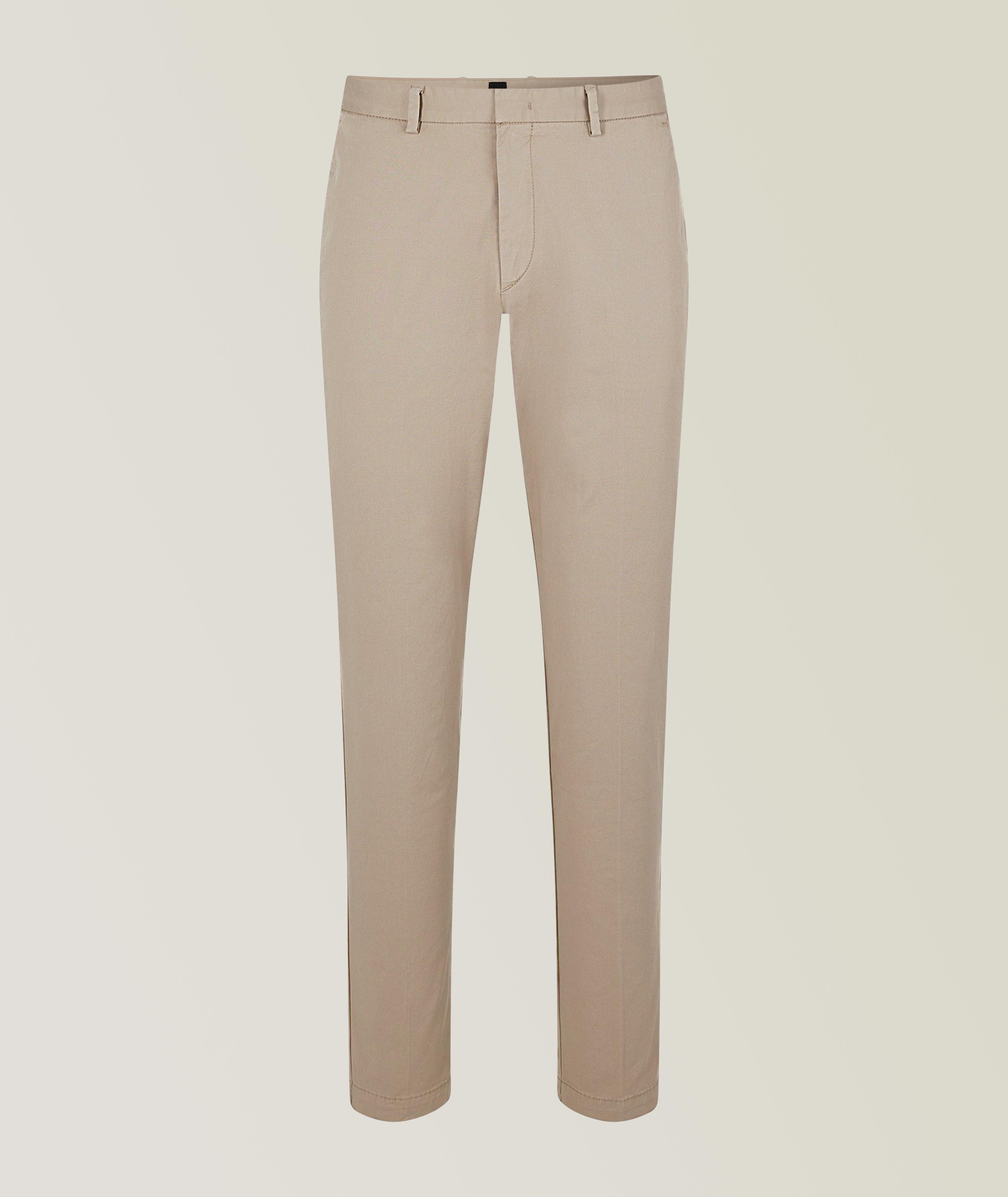 Slim-Fit Stretch-Cotton Gabardine Chino Pants image 0