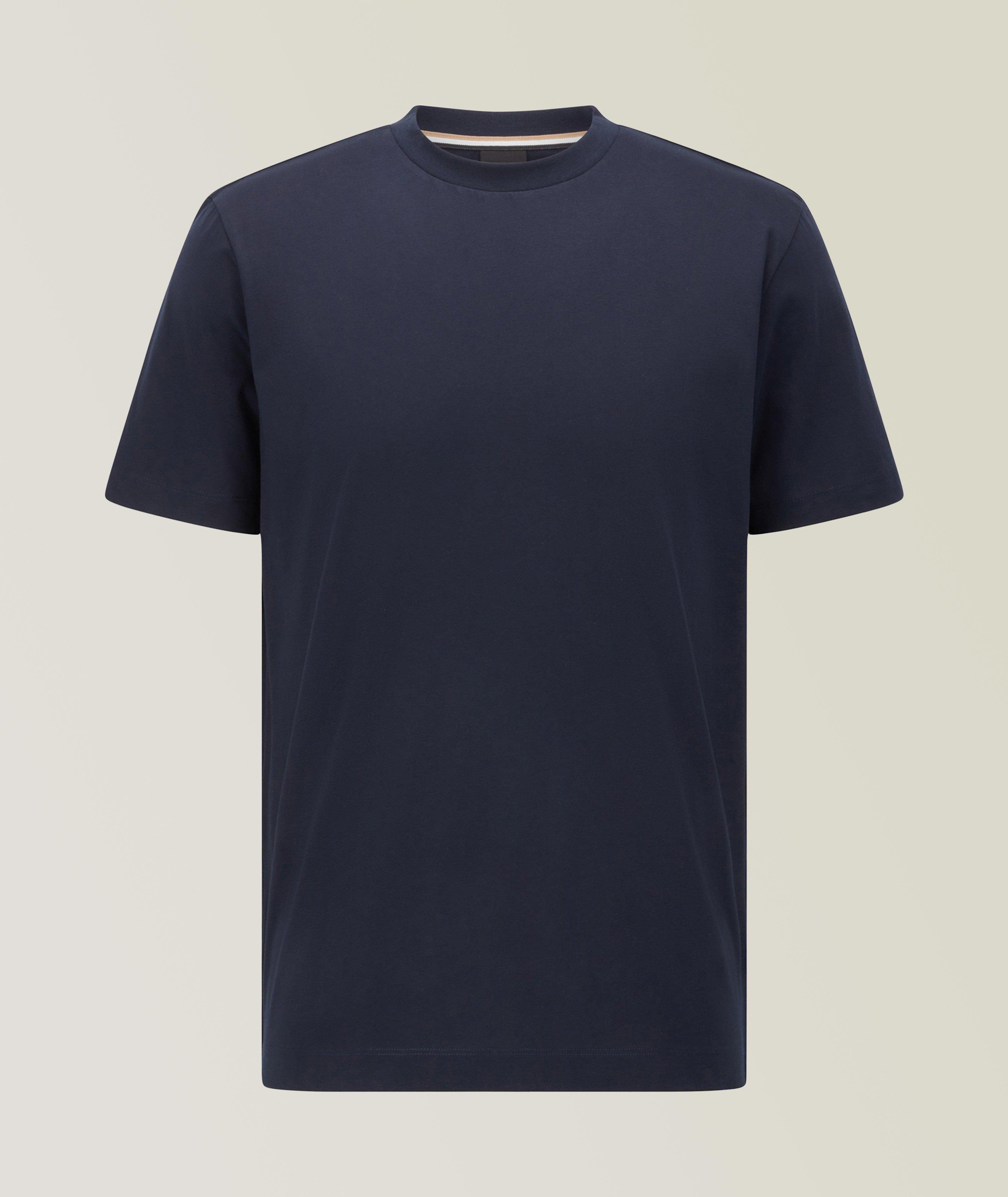 Cotton-Jersey Crewneck T-Shirt image 0