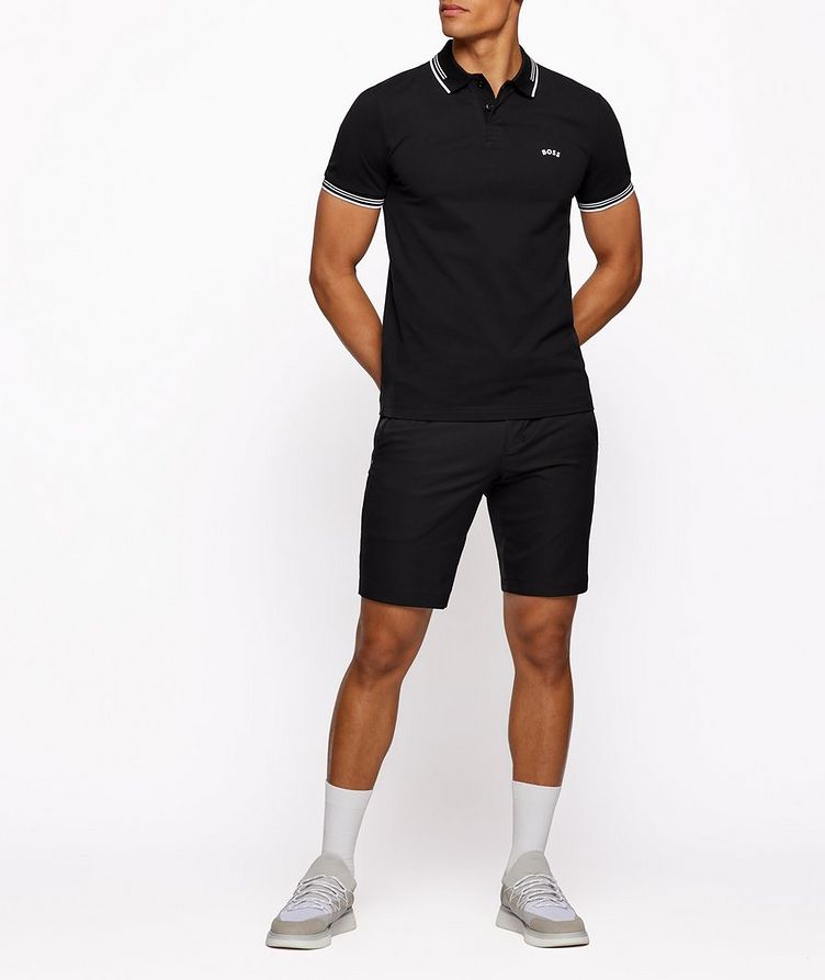 Paul Curved Logo Stretch-Cotton Polo image 4