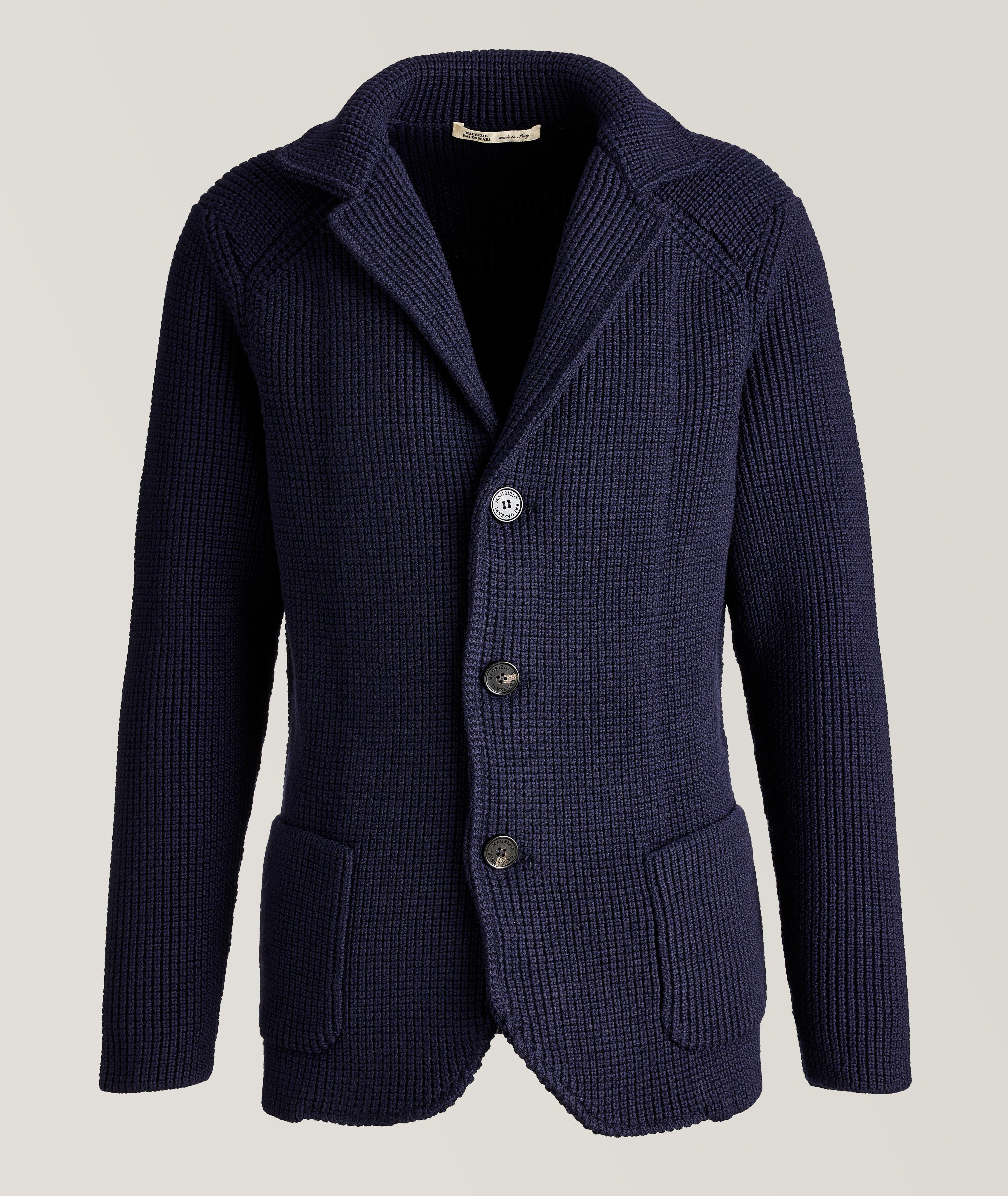 Brenta Virgin Wool Knit Swacket image 0