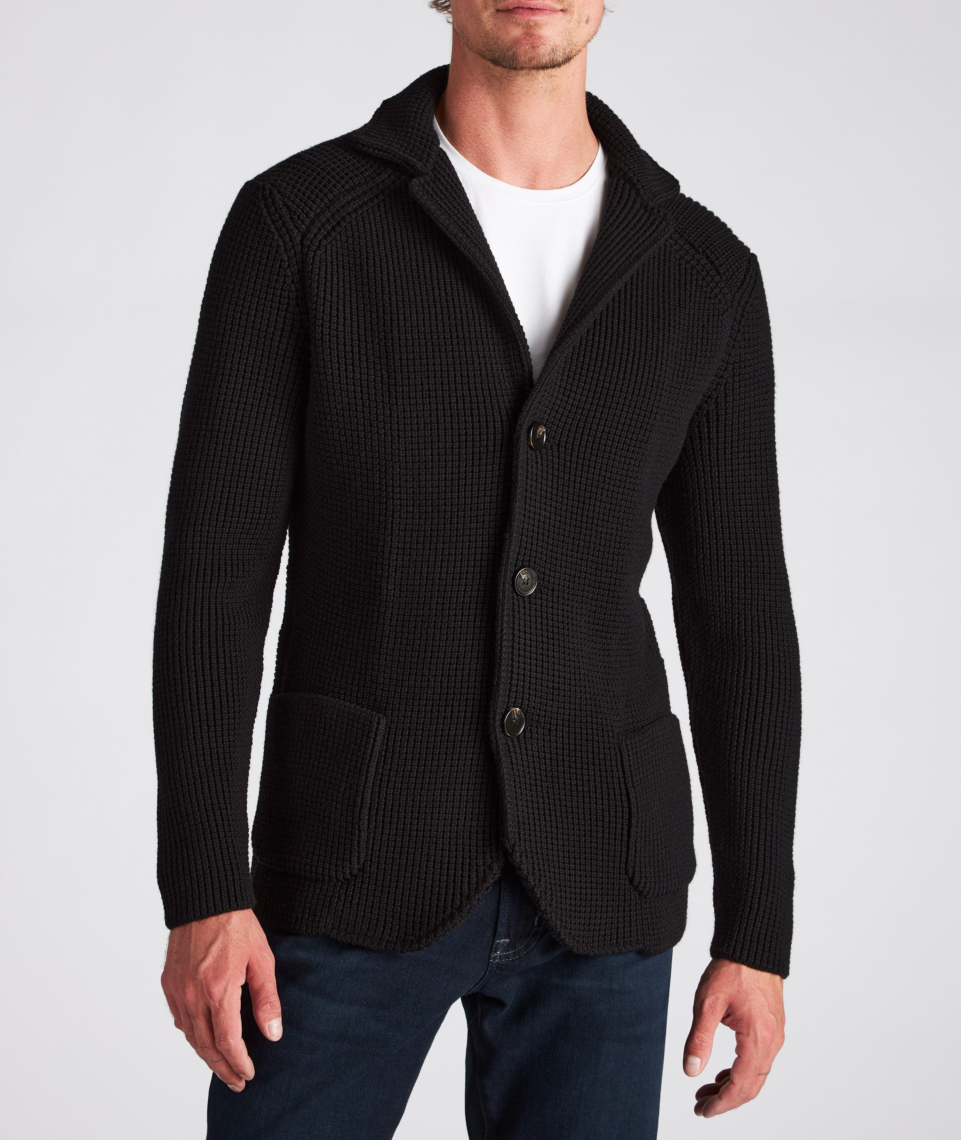 Veston-cardigan Brenta en tricot de laine image 1