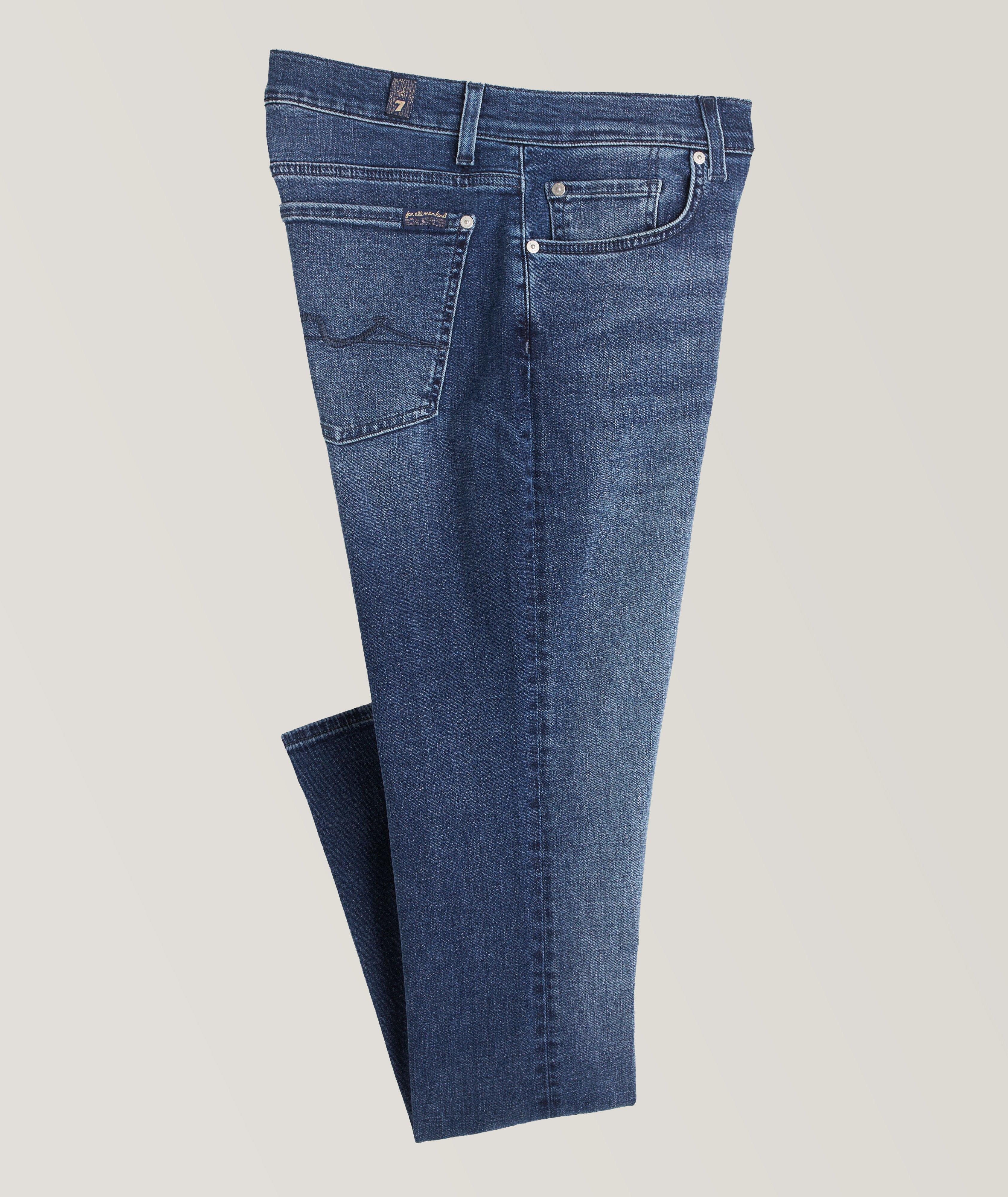 7 For All Mankind Paxtyn Slim-Fit Stretch-Cotton Jeans