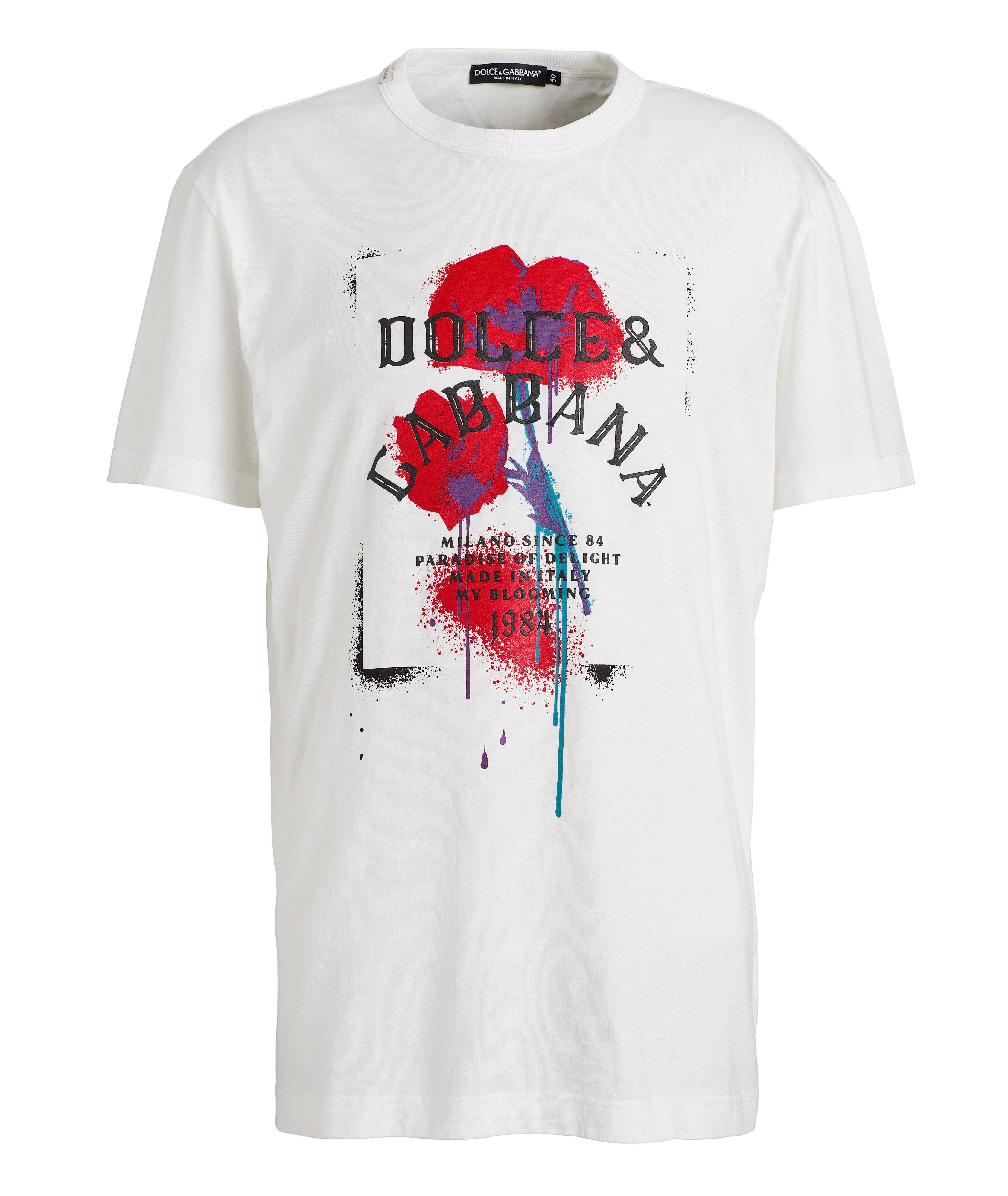 Dolce & Gabbana Paradise of Delight Cotton T-Shirt | T-Shirts | Harry Rosen