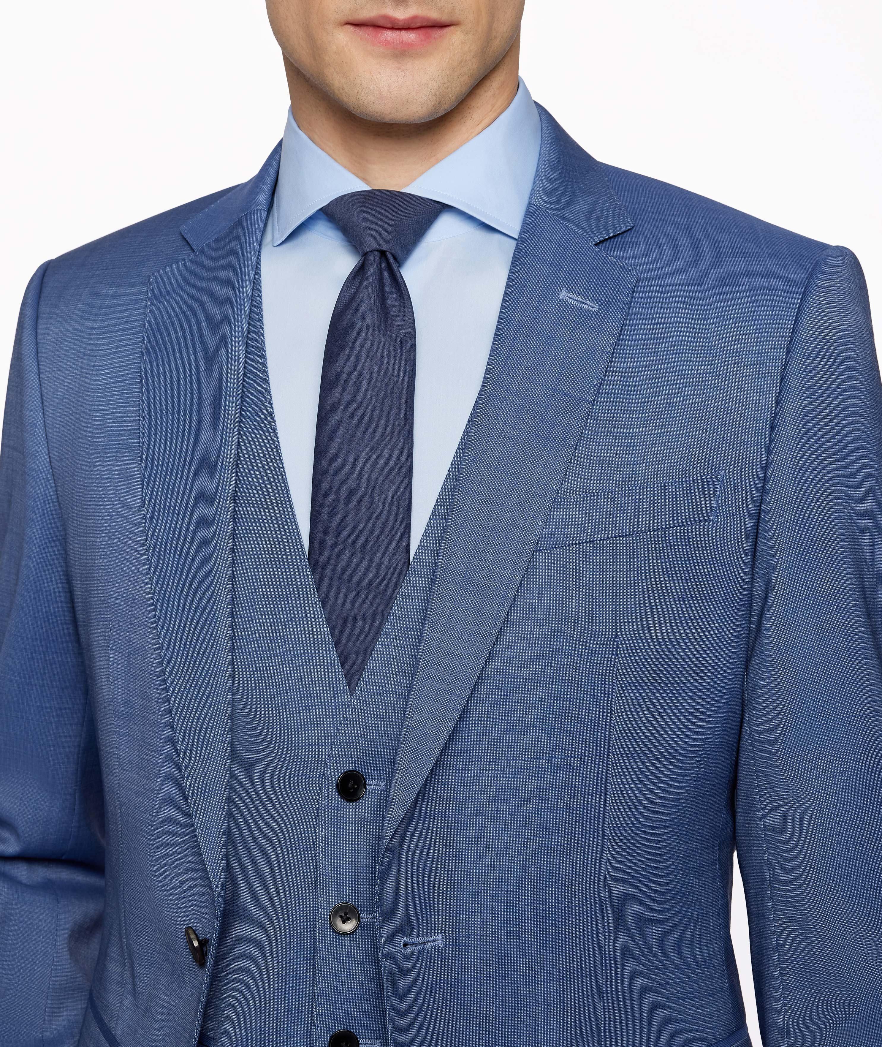 Slim-Fit Poplin Dress Shirt image 4