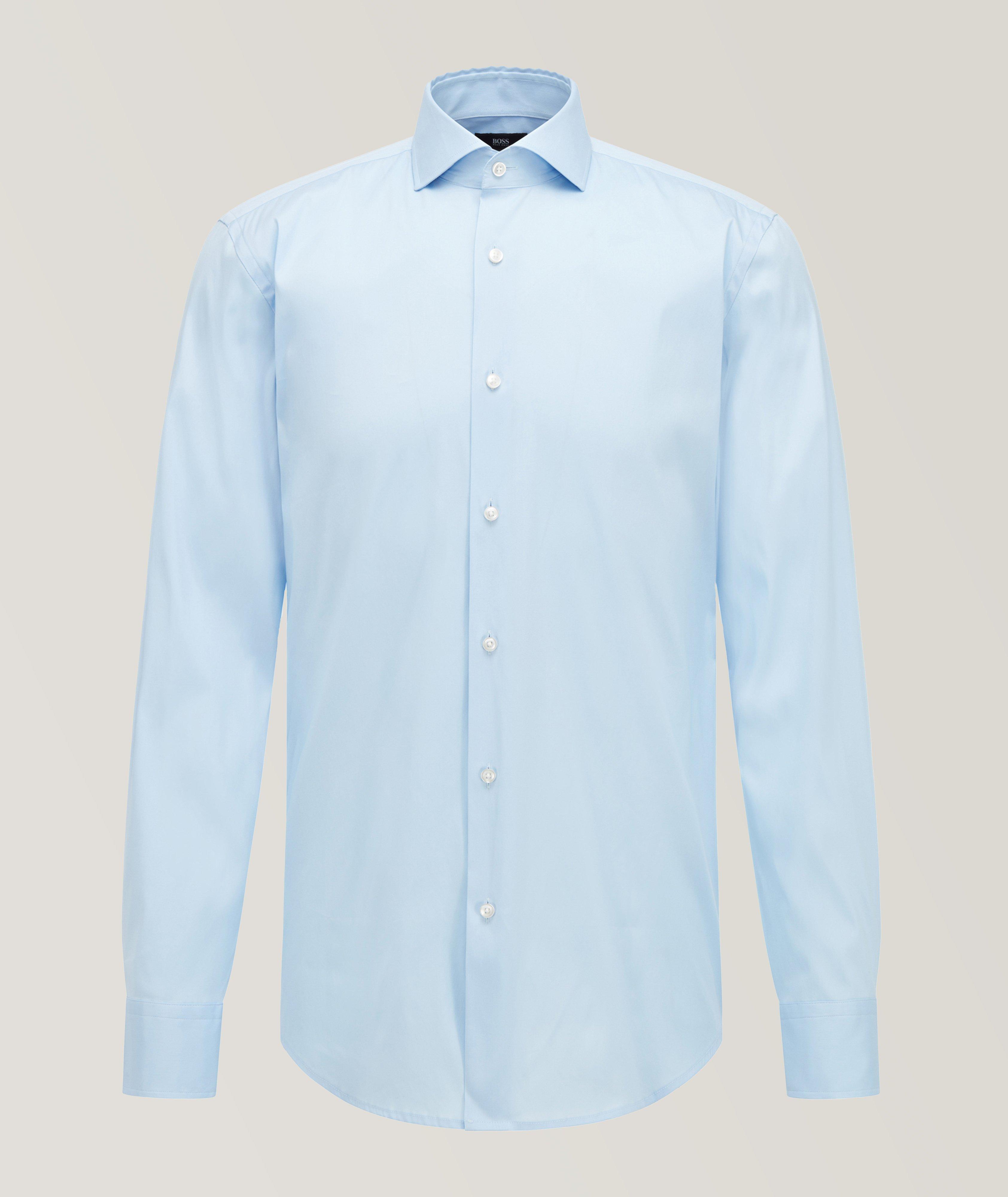 Slim-Fit Poplin Dress Shirt image 0