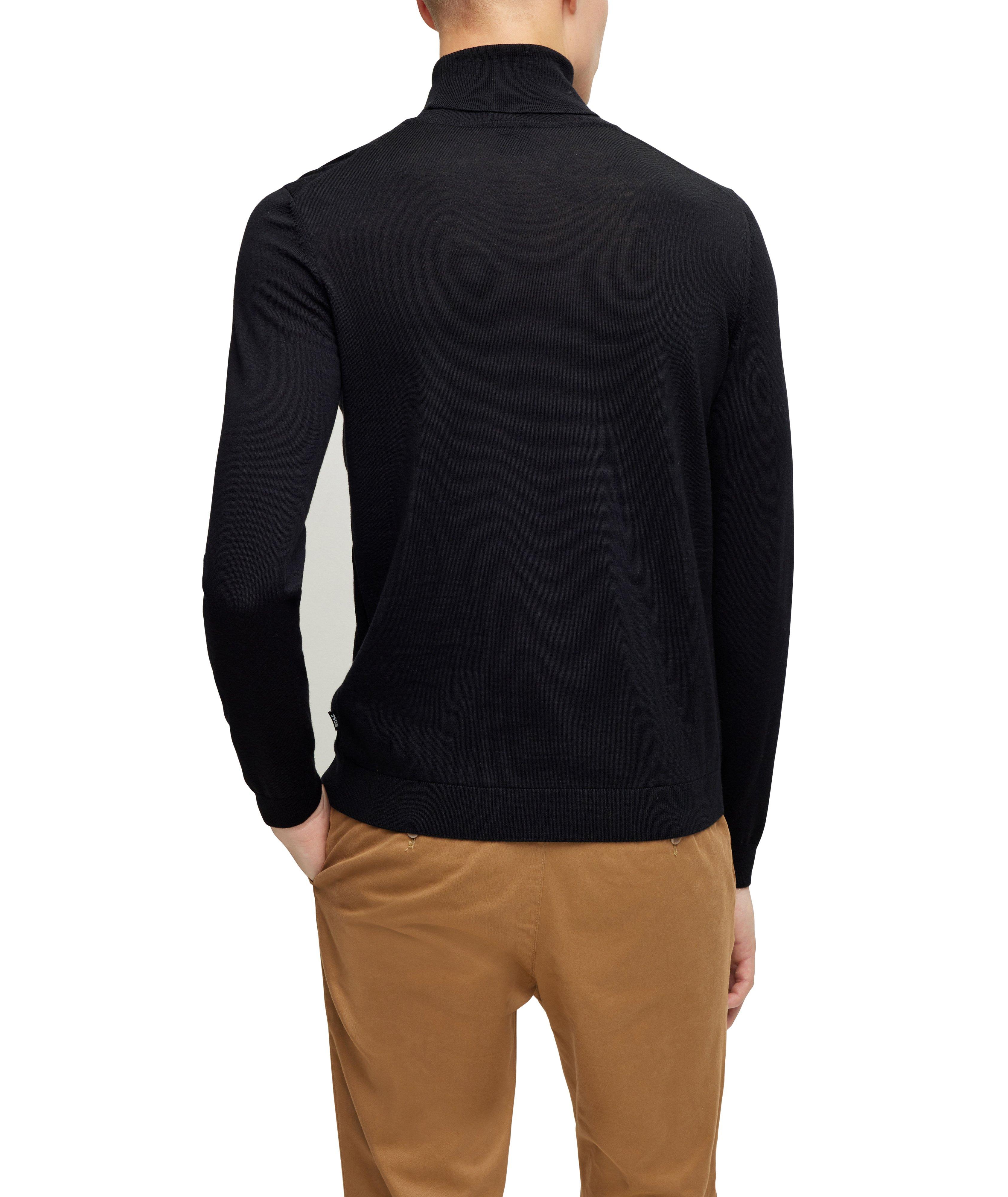 Slim-Fit Virgin Wool Rollneck Sweater image 2