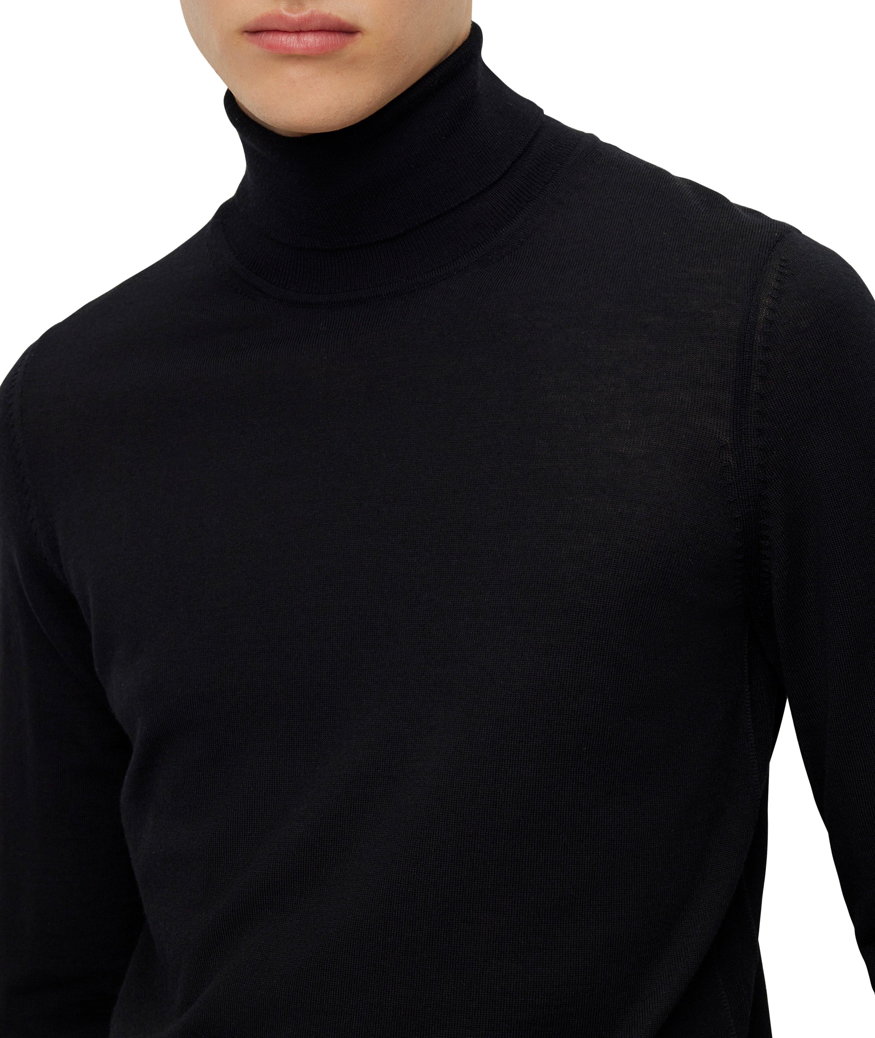 BOSS Slim Fit Virgin Wool Rollneck Sweater | Sweaters & Knits | Harry Rosen