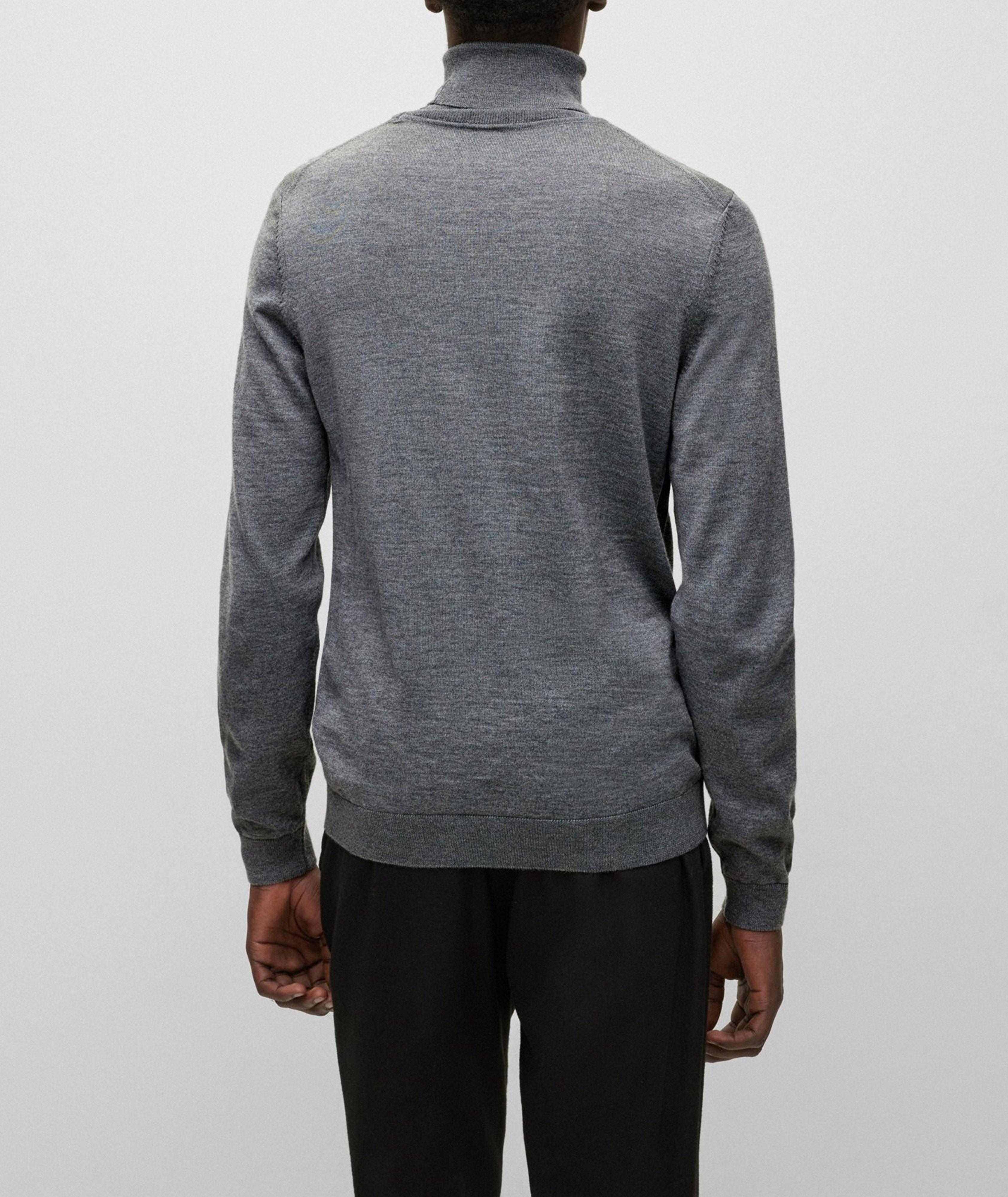 Slim-Fit Virgin Wool Rollneck Sweater image 2