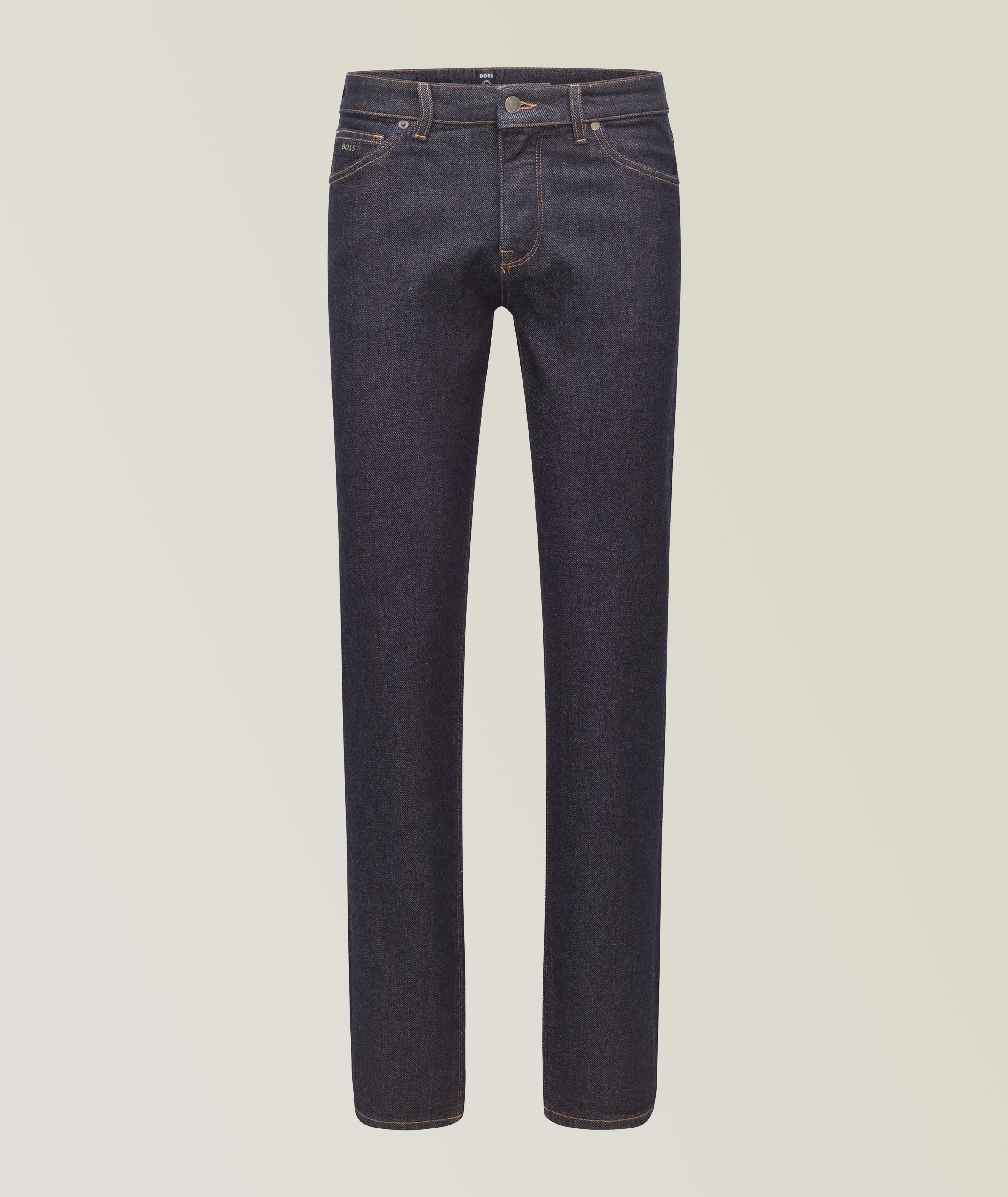 BOSS Maine-Fit Stretch-Cotton Jeans