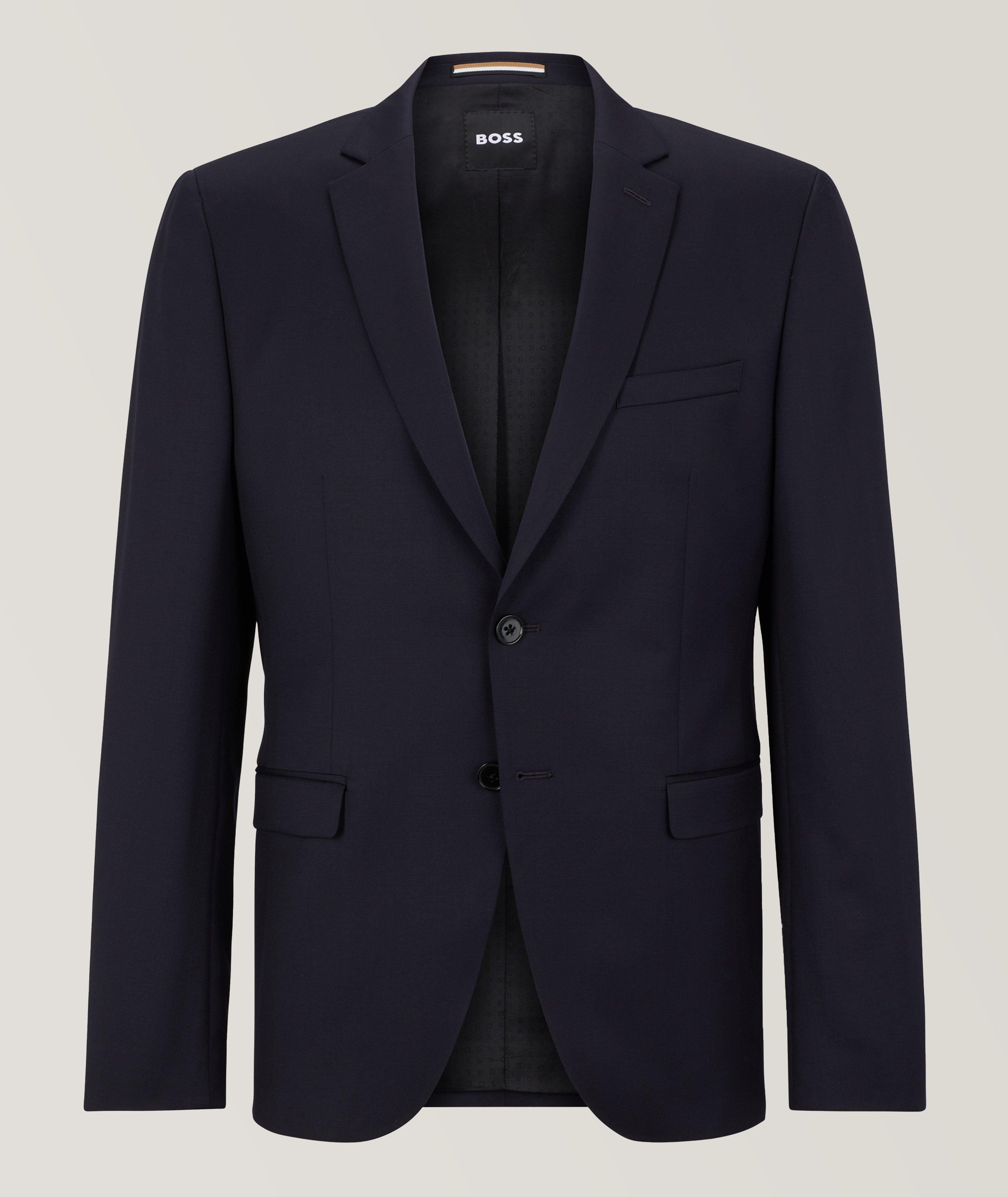 BOSS Slim-Fit Virgin Wool Serge Sport Jacket