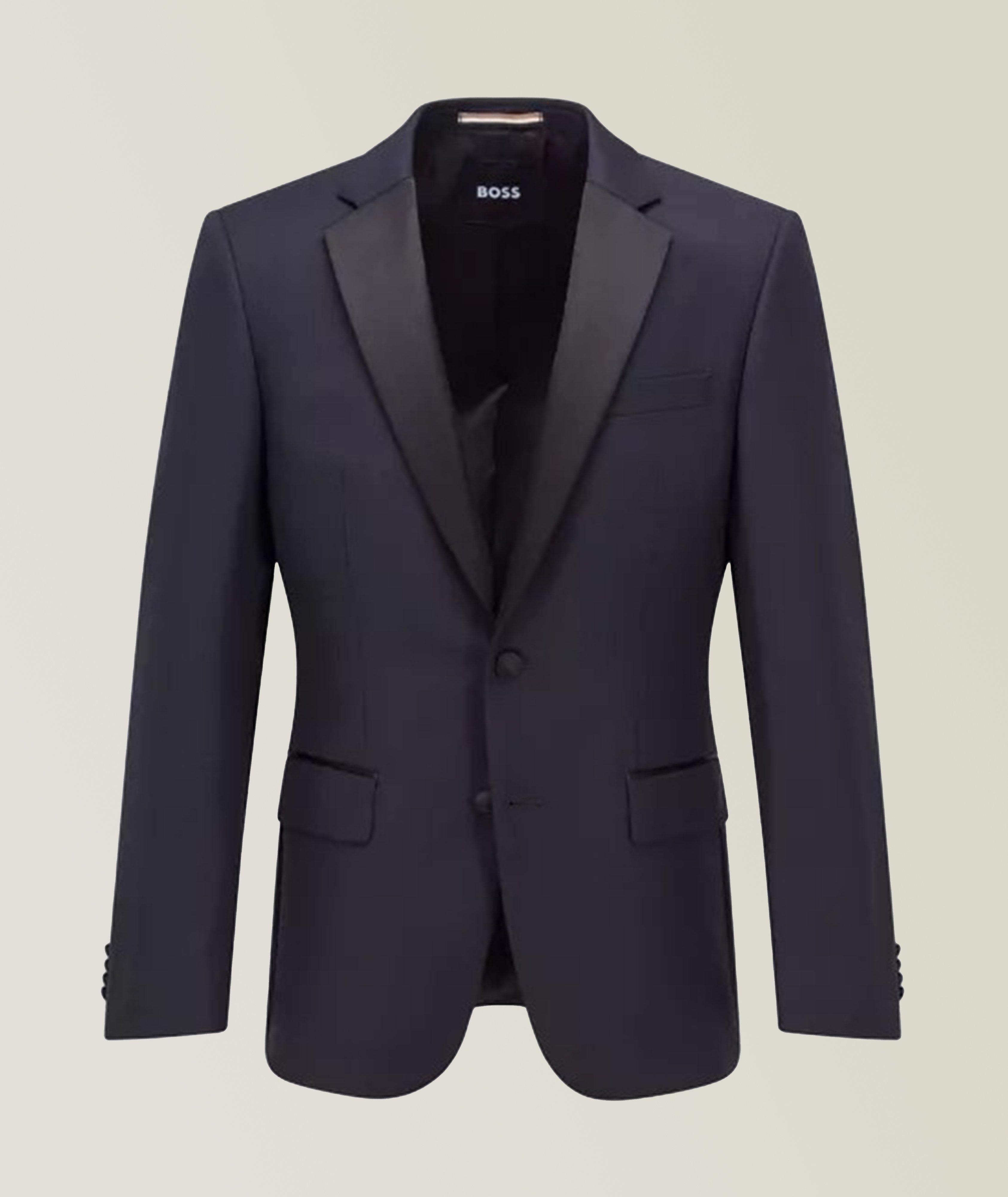 Virgin Wool Serge Tuxedo Jacket image 0