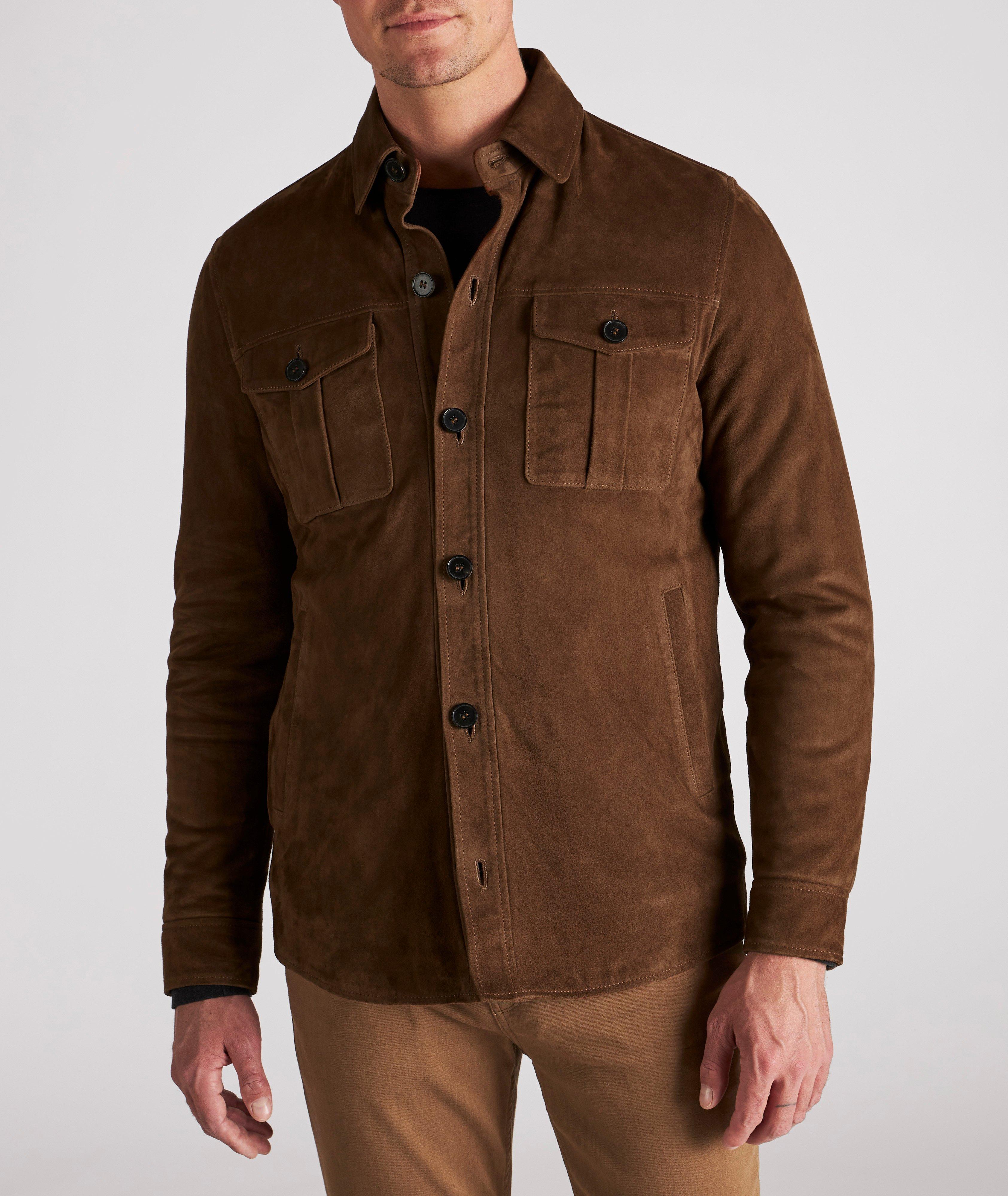 Goat Suede Overshirt image 1