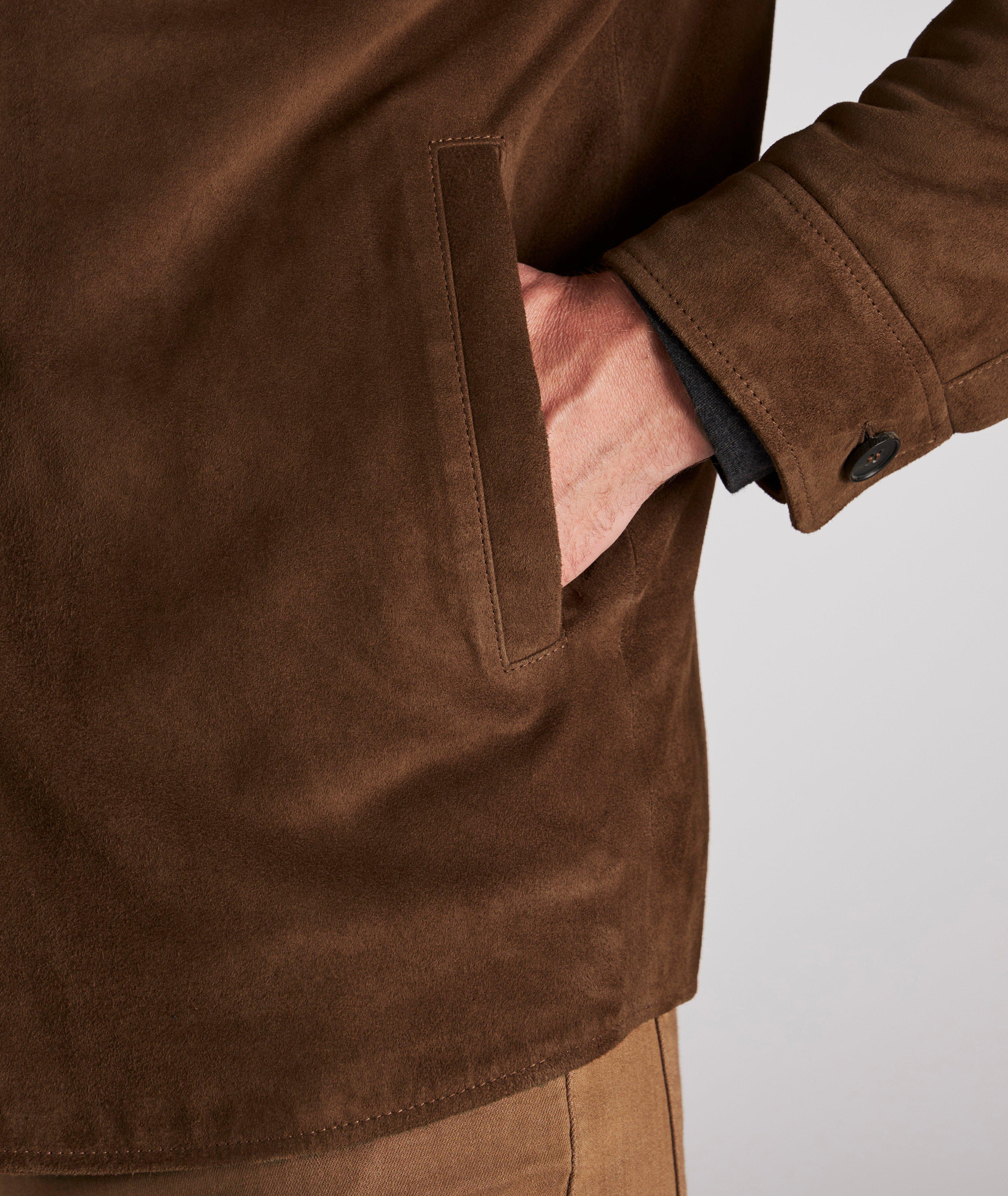 Goat Suede Overshirt image 4