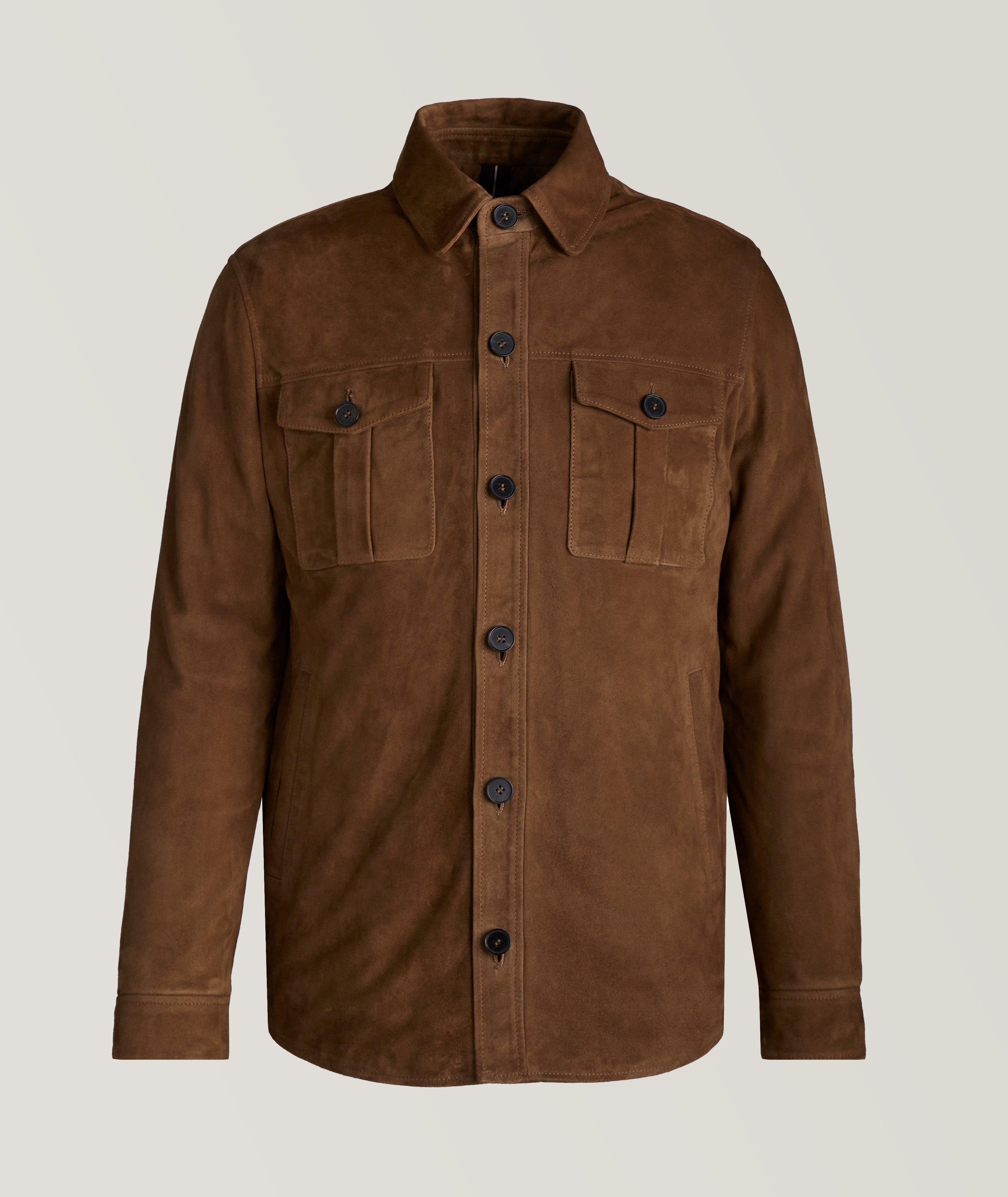 Goat Suede Overshirt image 0