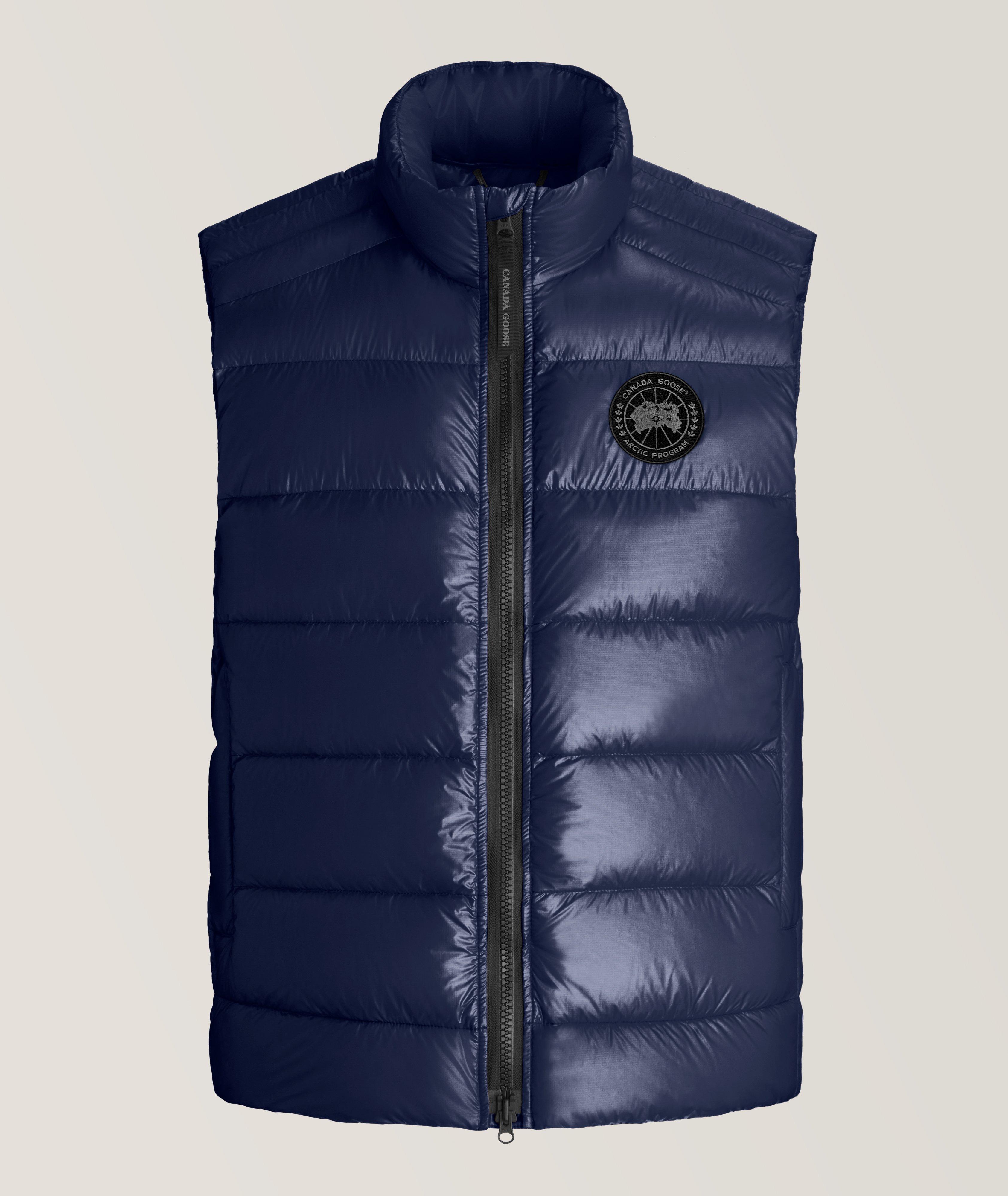 Black label canada goose hot sale gilet