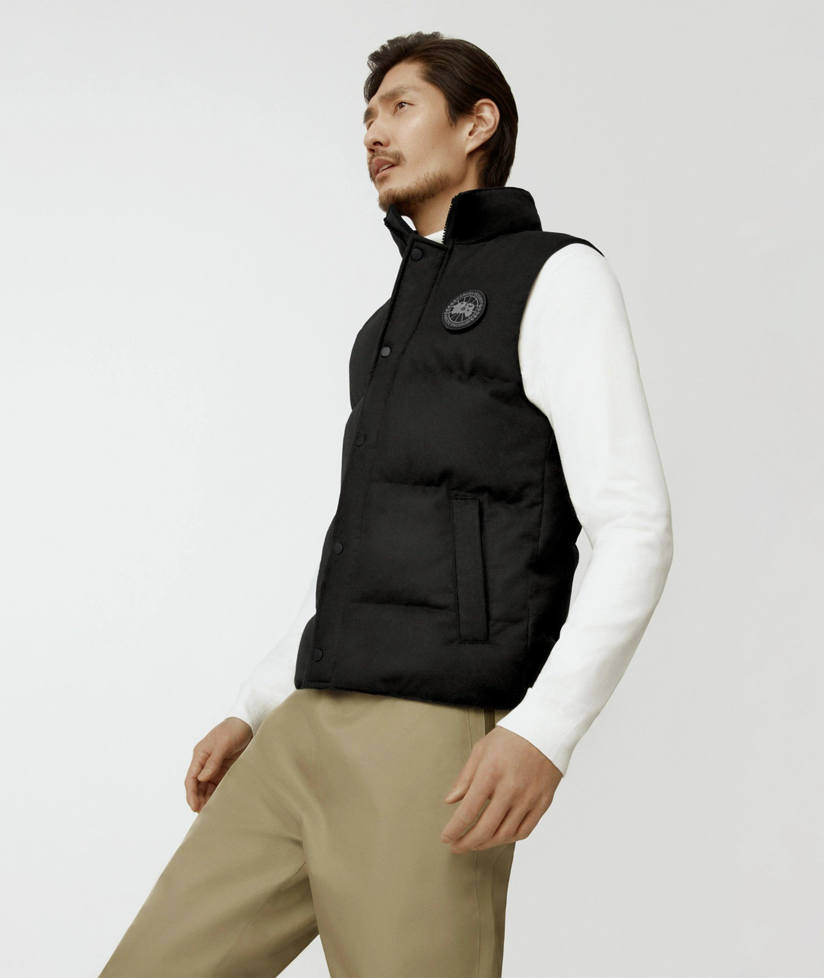 Garson regular fit on sale quilted down vest