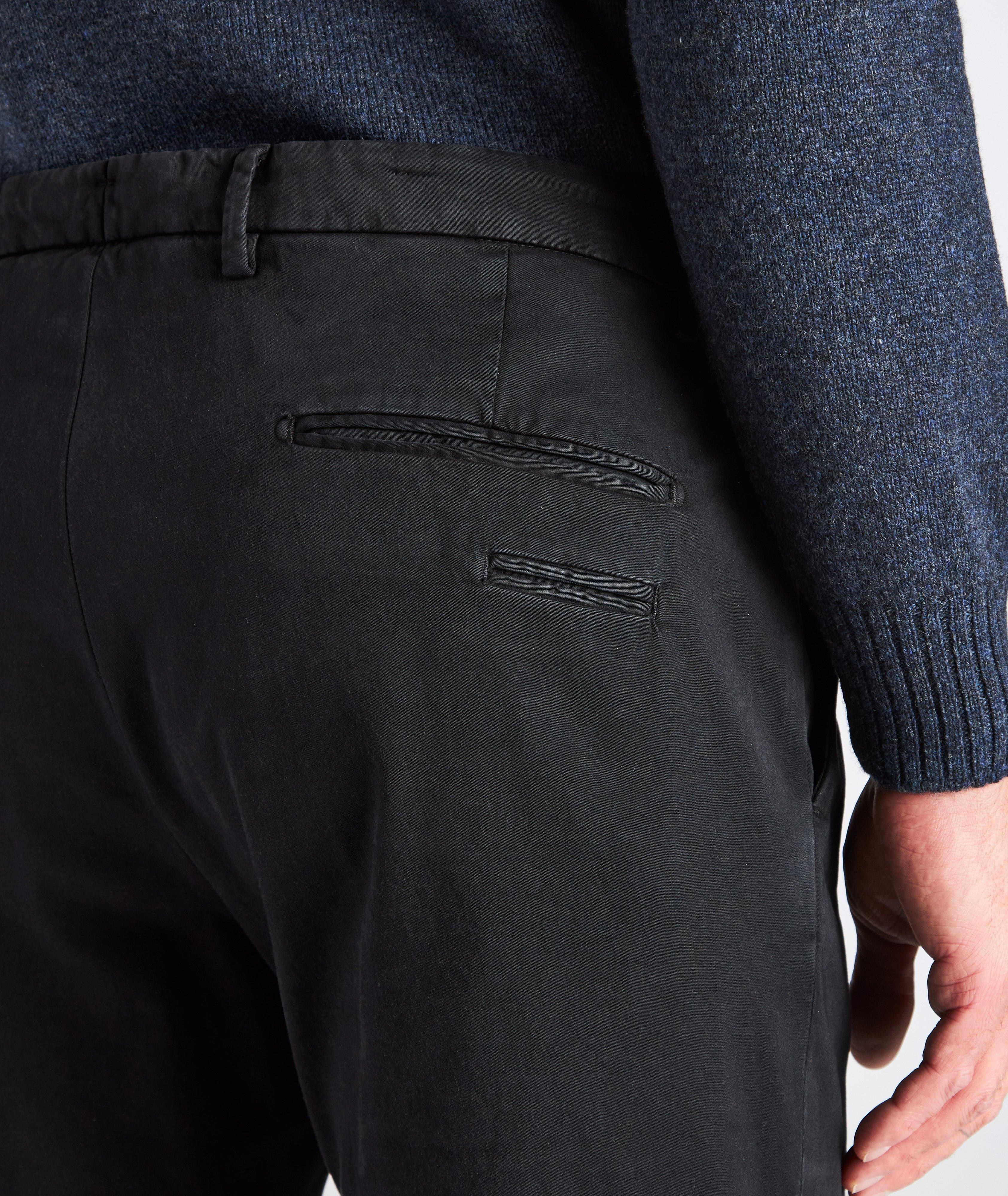 Stretch-Cotton Jersey Chino Pants image 4