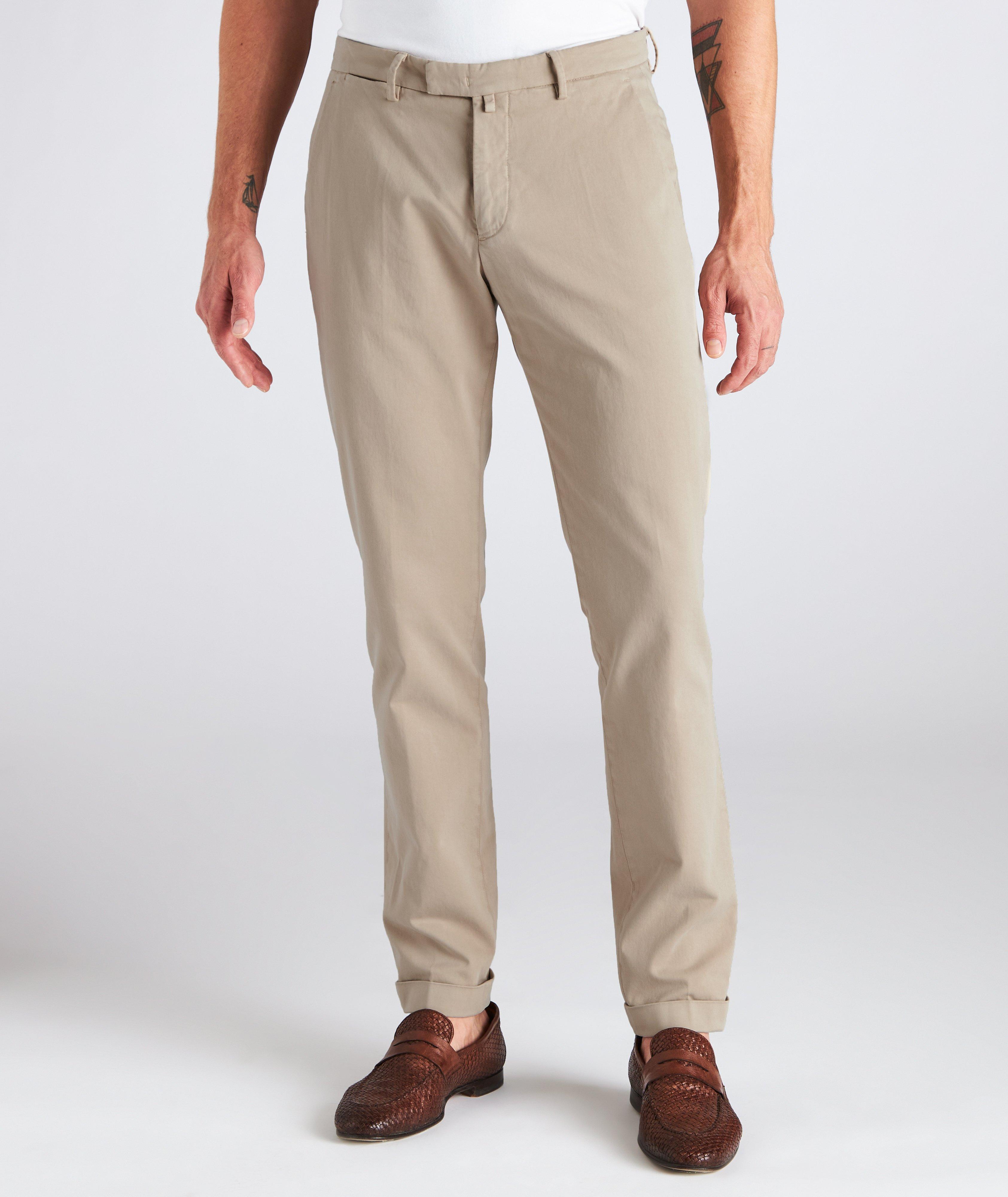 Stretch Jersey Cotton Chinos image 2