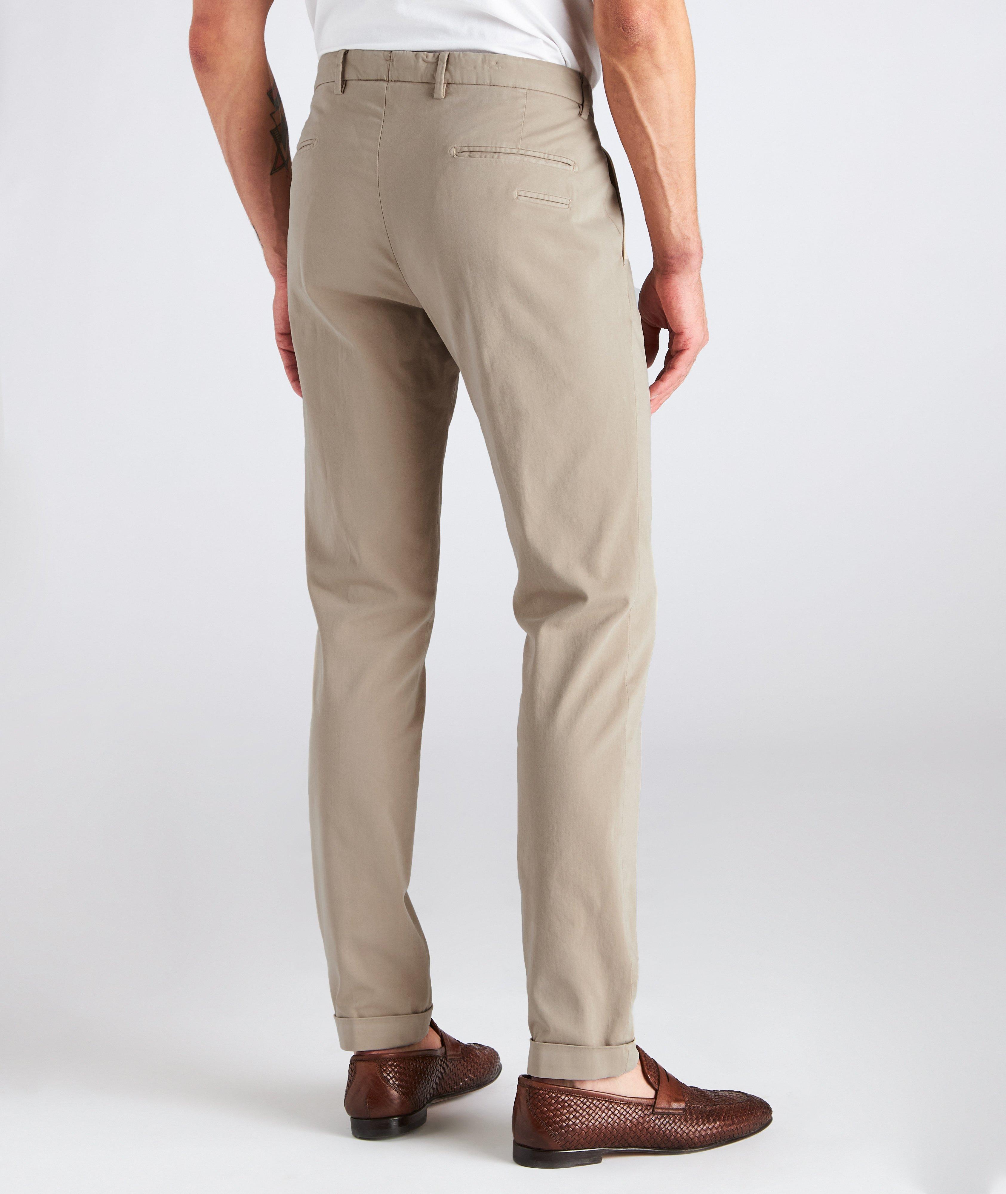 Stretch Jersey Cotton Chinos image 3