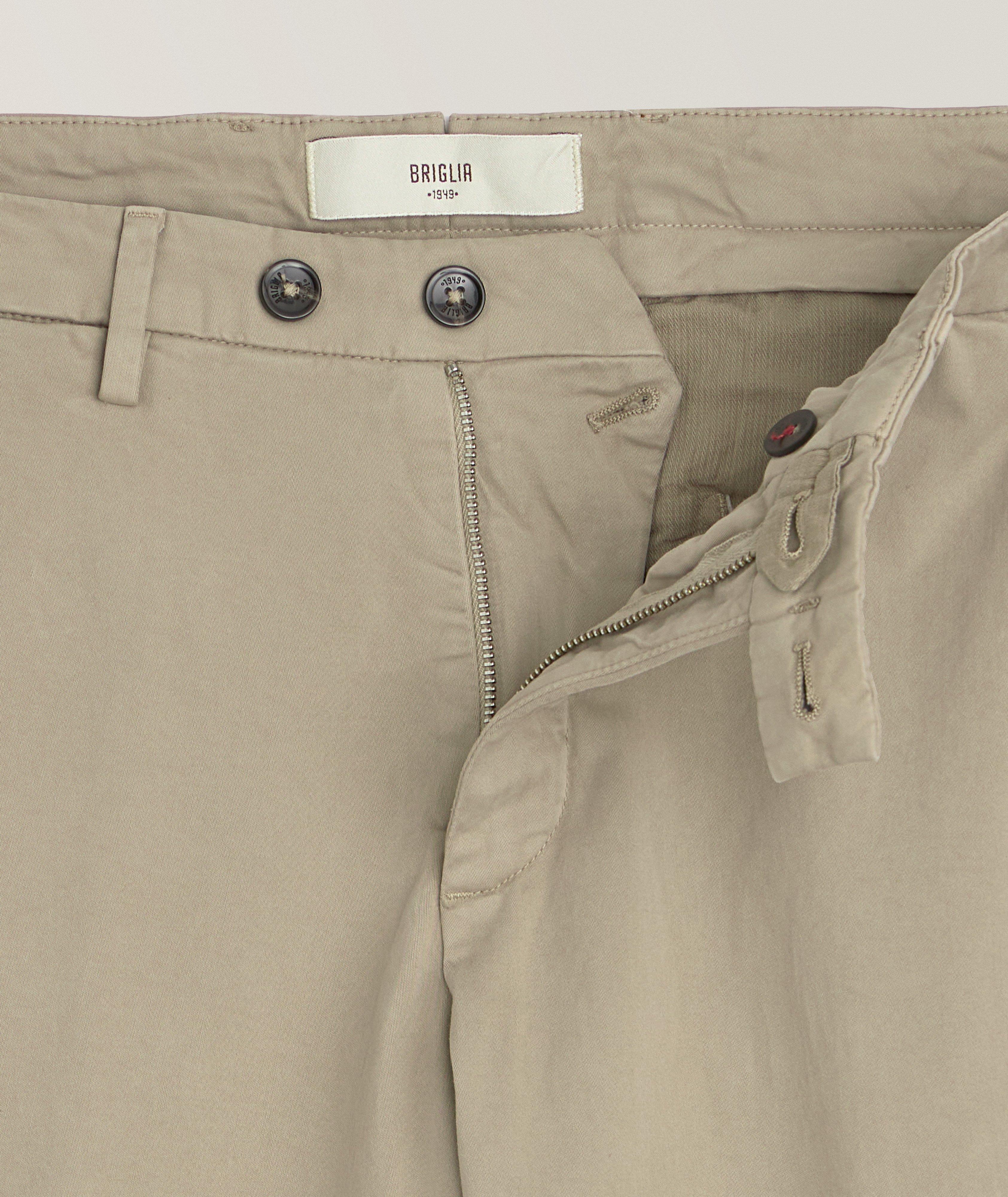 Stretch Jersey Cotton Chinos