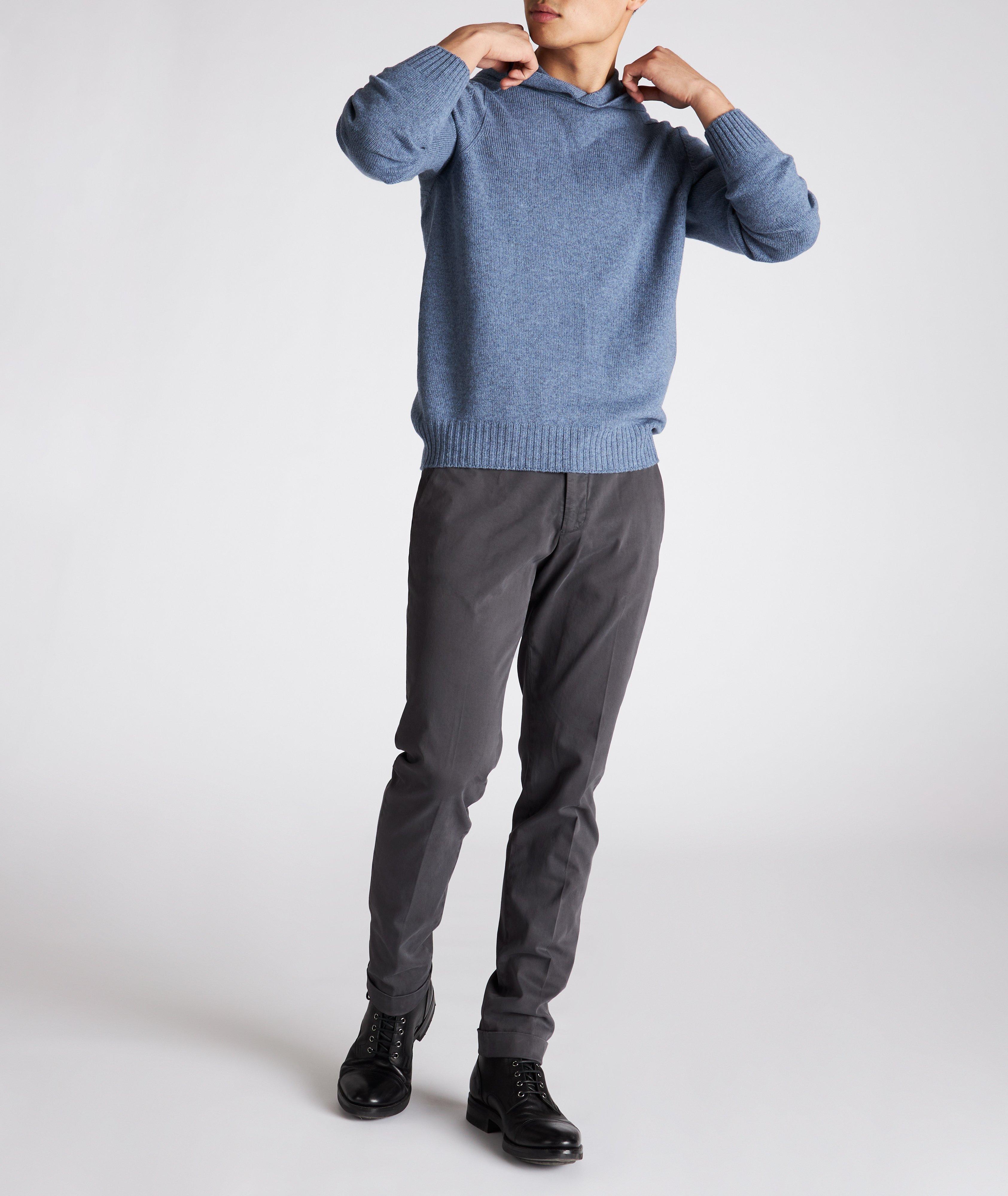 Chino en jersey de coton extensible image 1