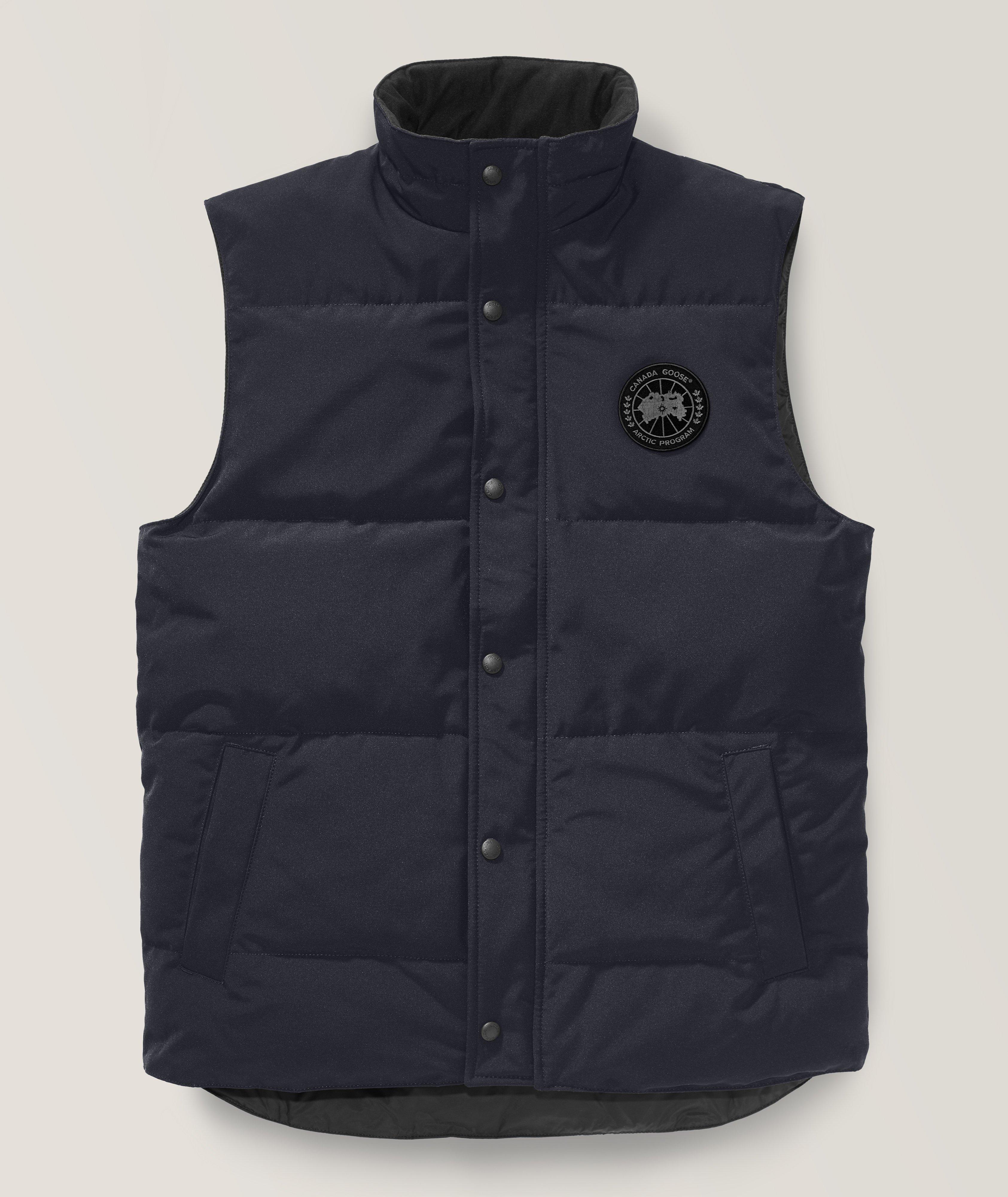 Freestyle Crew padded vest in blue - Canada Goose
